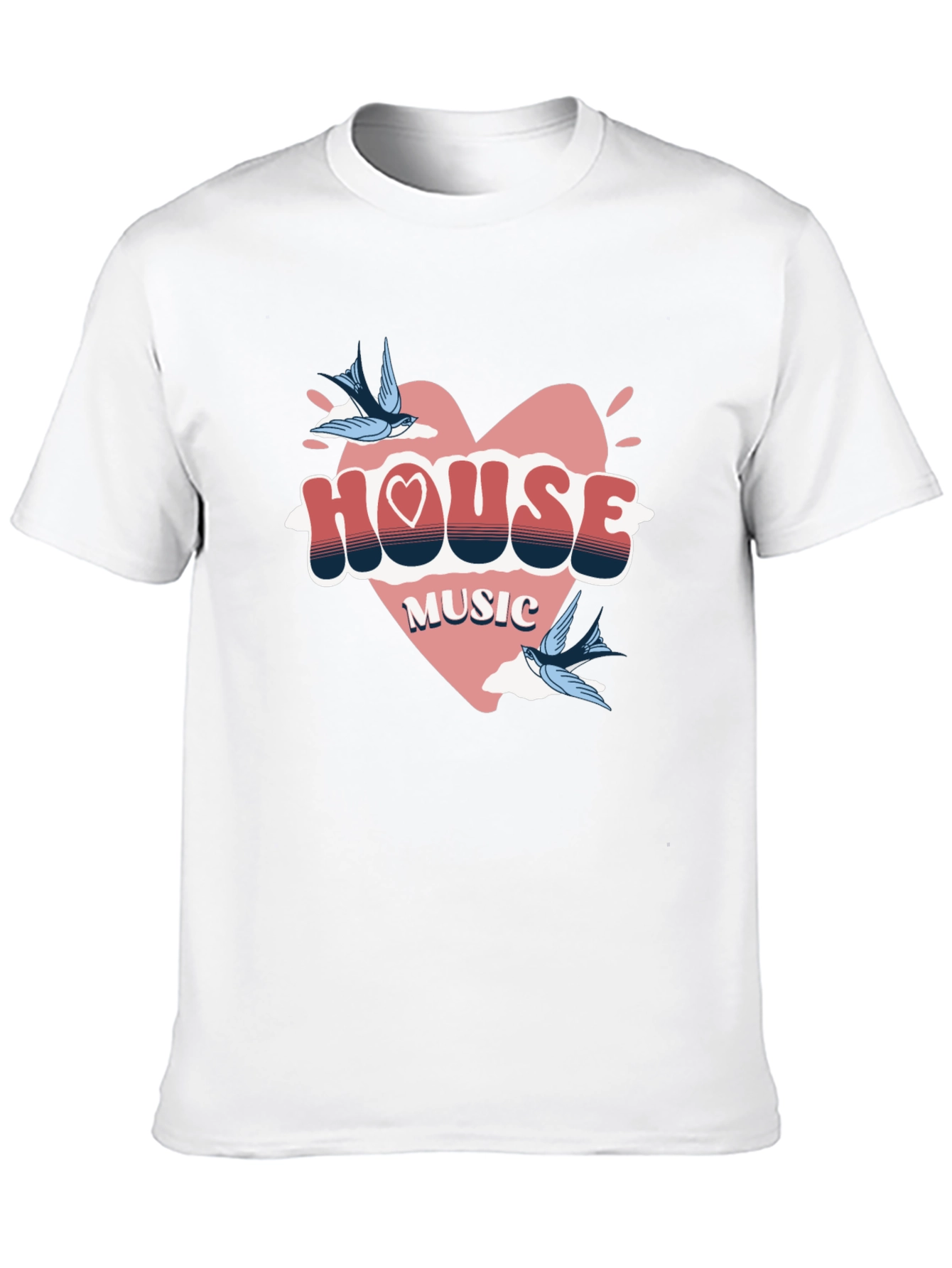 House Music Heart T-Shirt