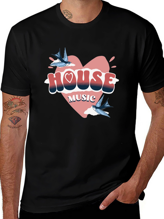 House Music Heart T-Shirt