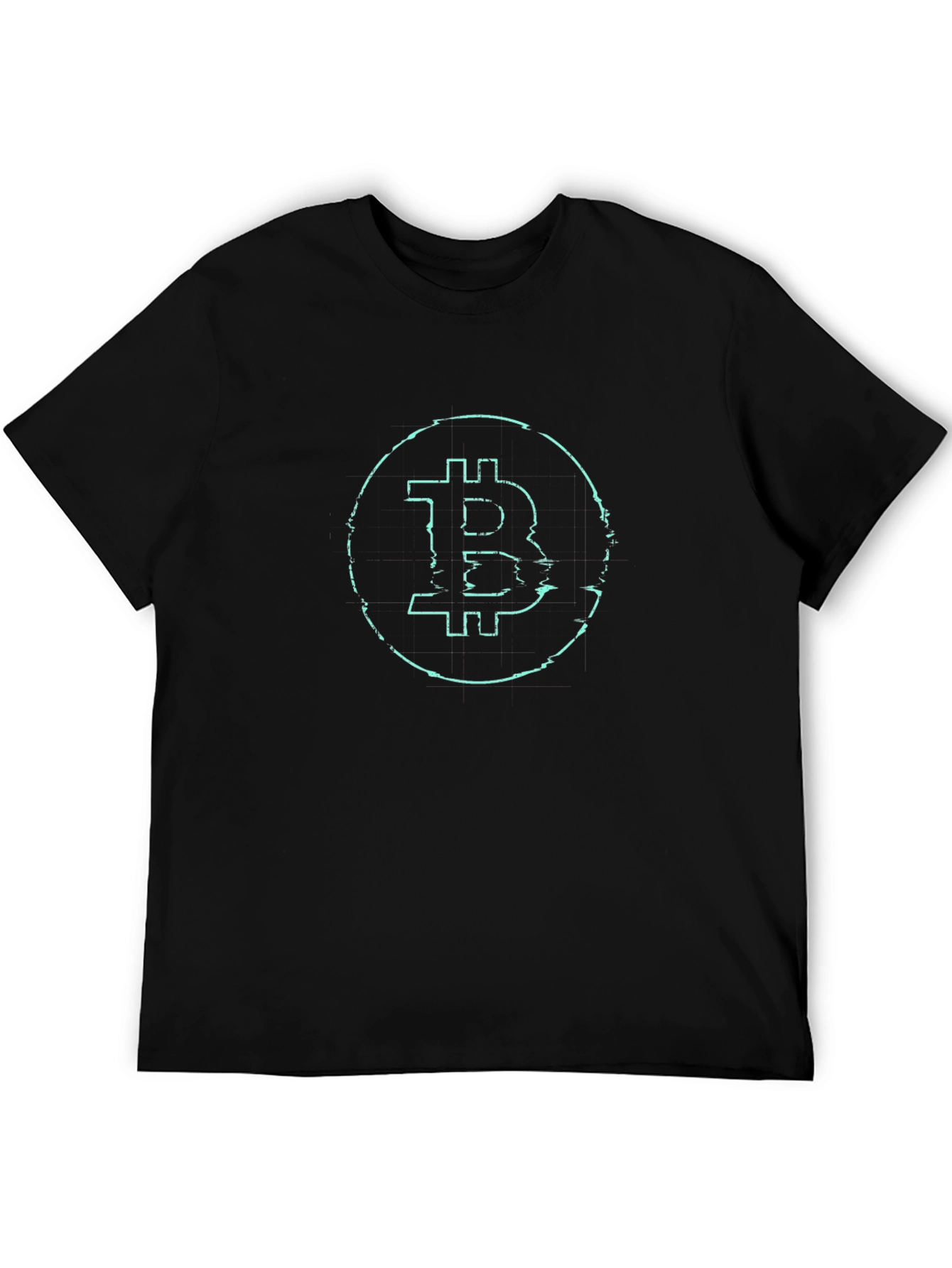 Bitcoin Crypto Tee - Black Graphic T-Shirt