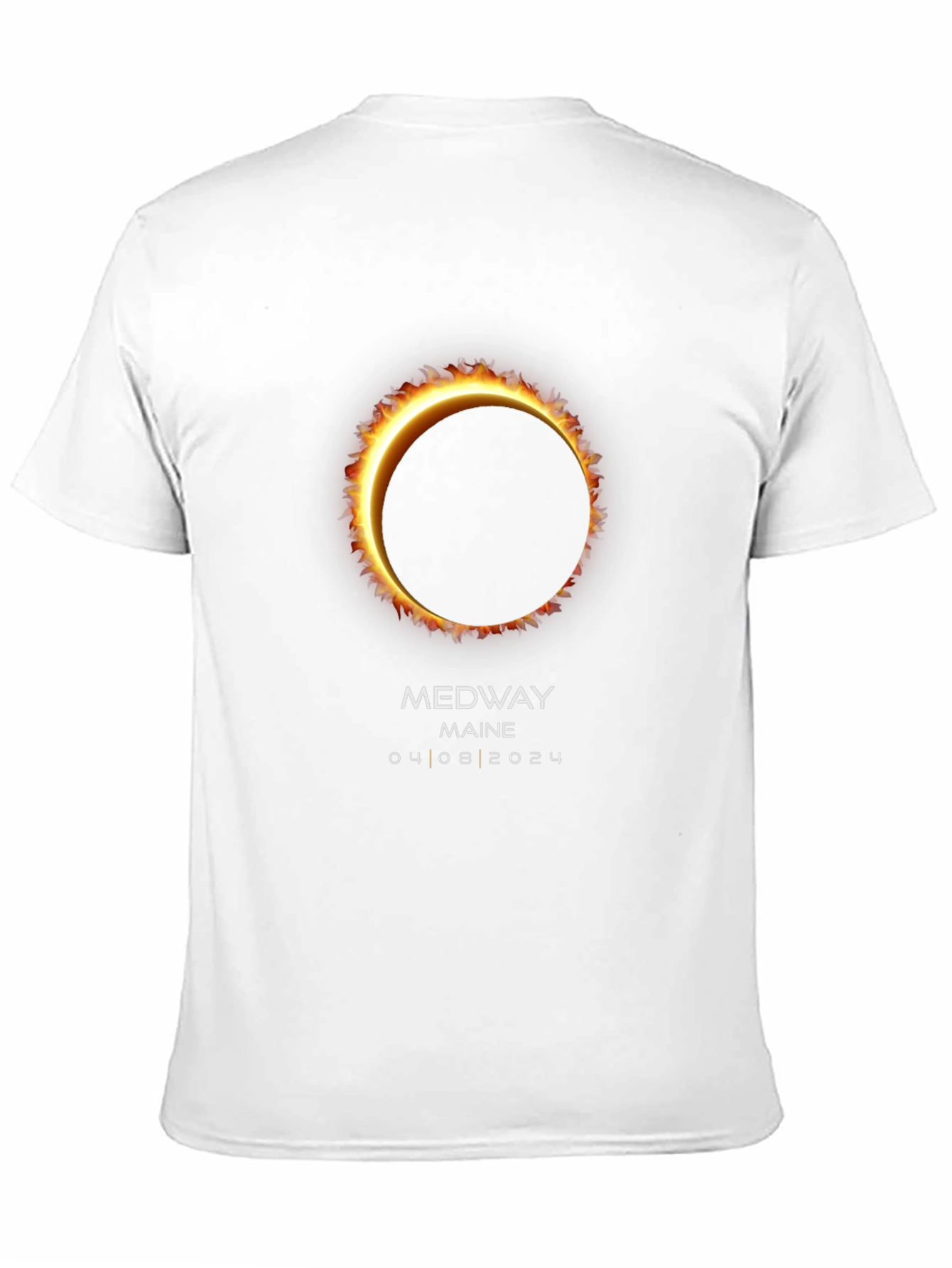 Medway Maine Eclipse T-Shirt - April 8 2024