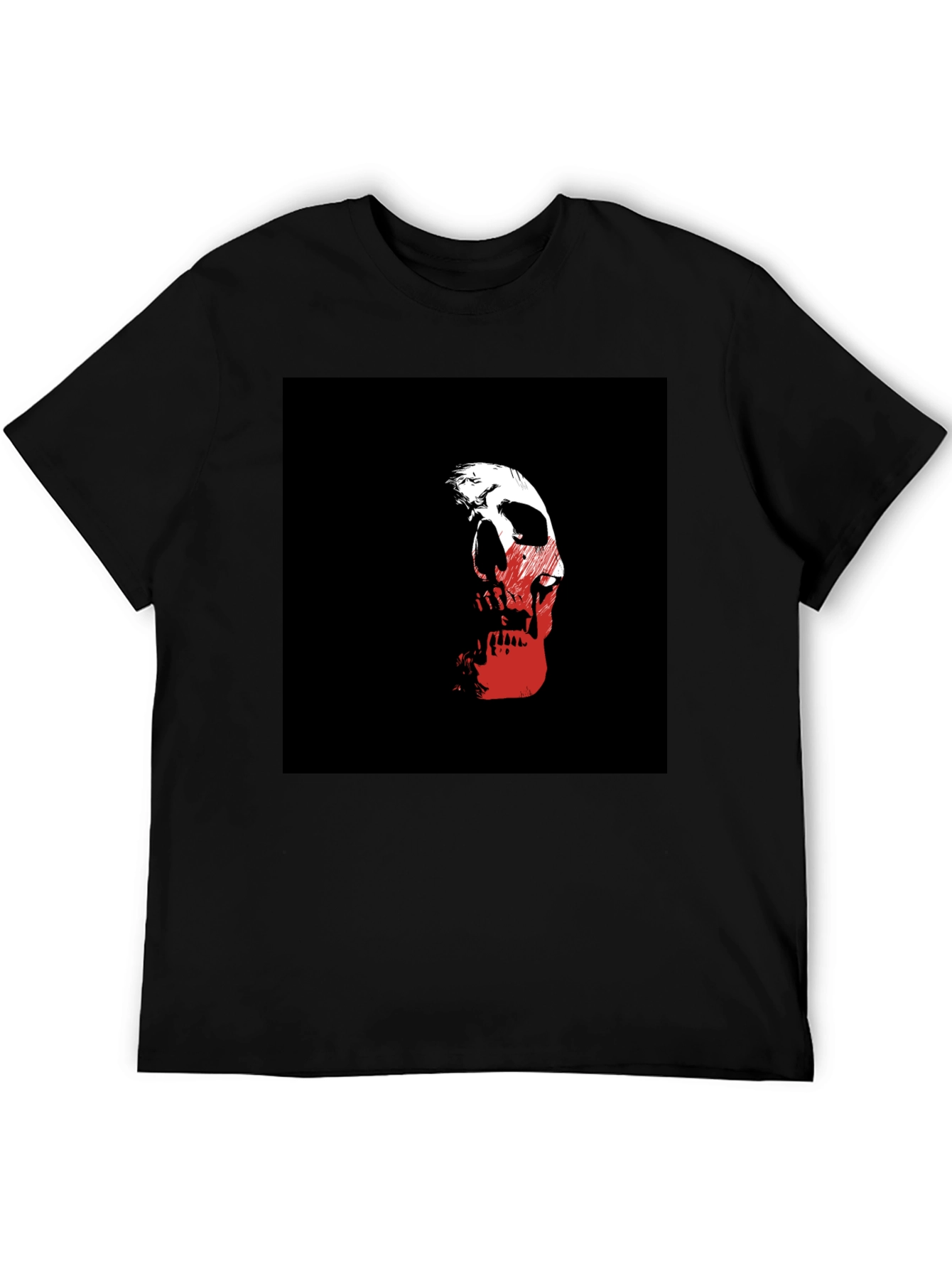 Skull Graphic Black T-Shirt