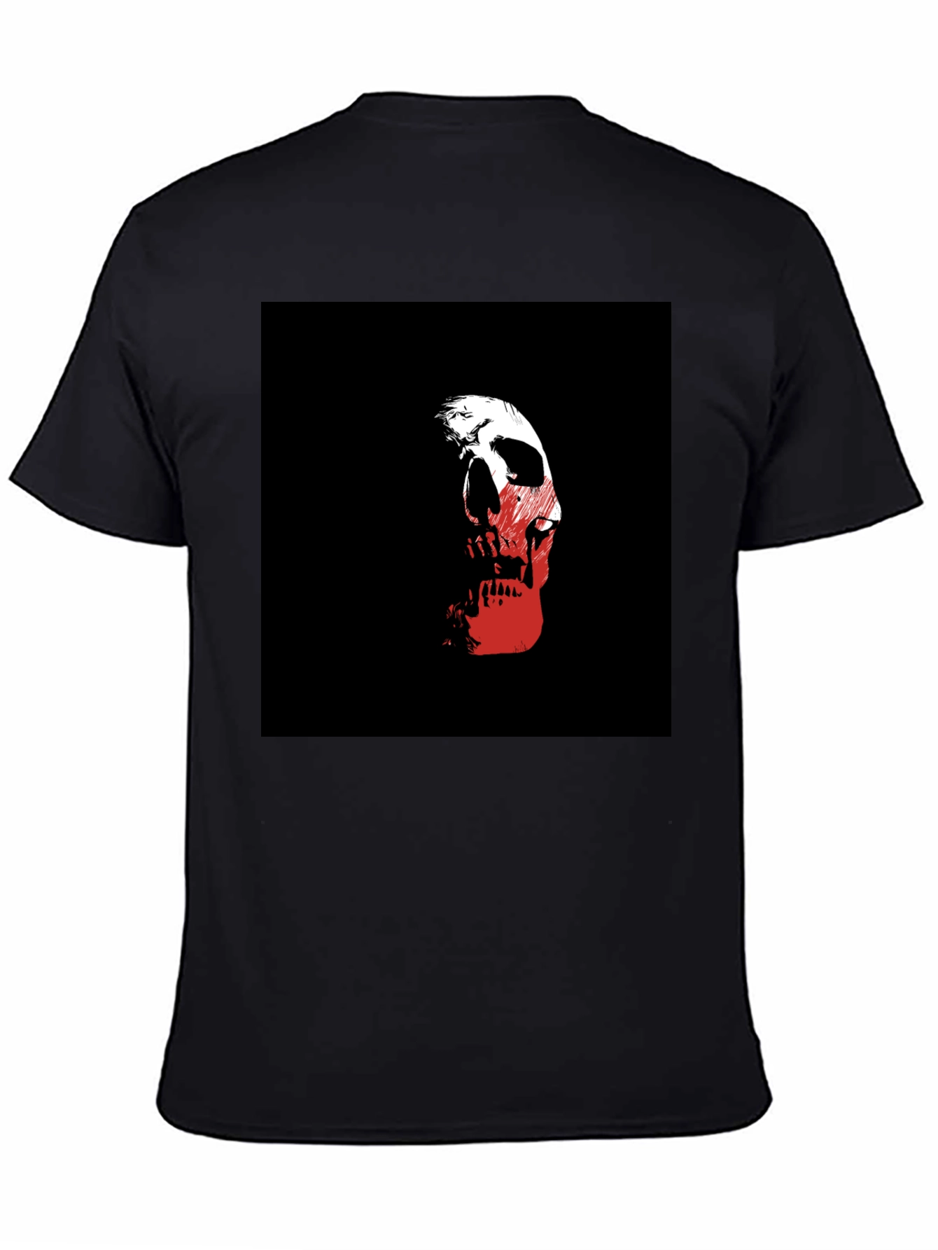 Skull Graphic Black T-Shirt
