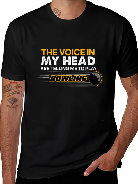 Bowling T-Shirt: Voice in My Head