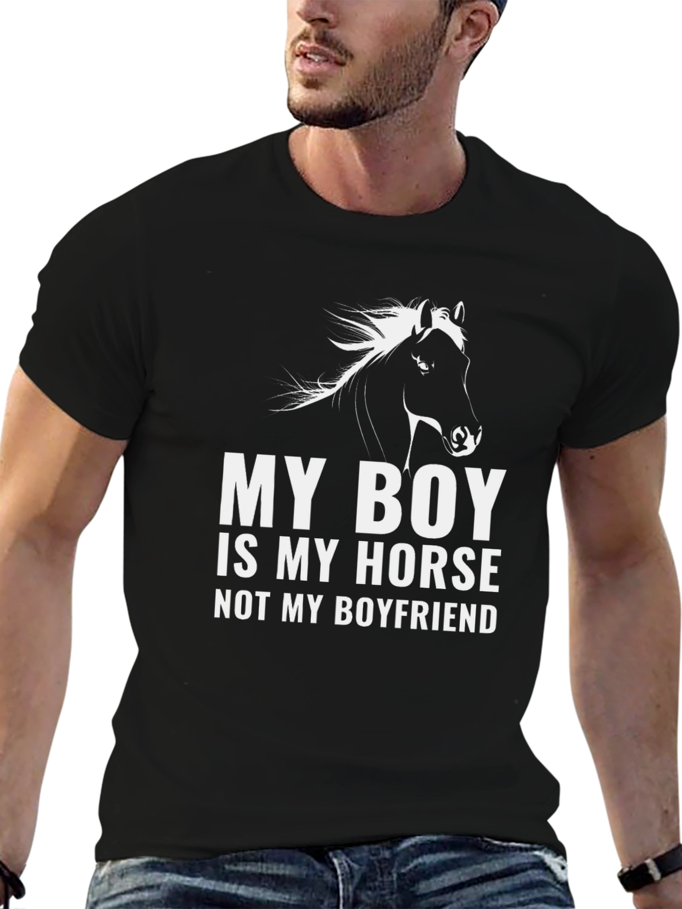 My Boy Is My Horse T-Shirt