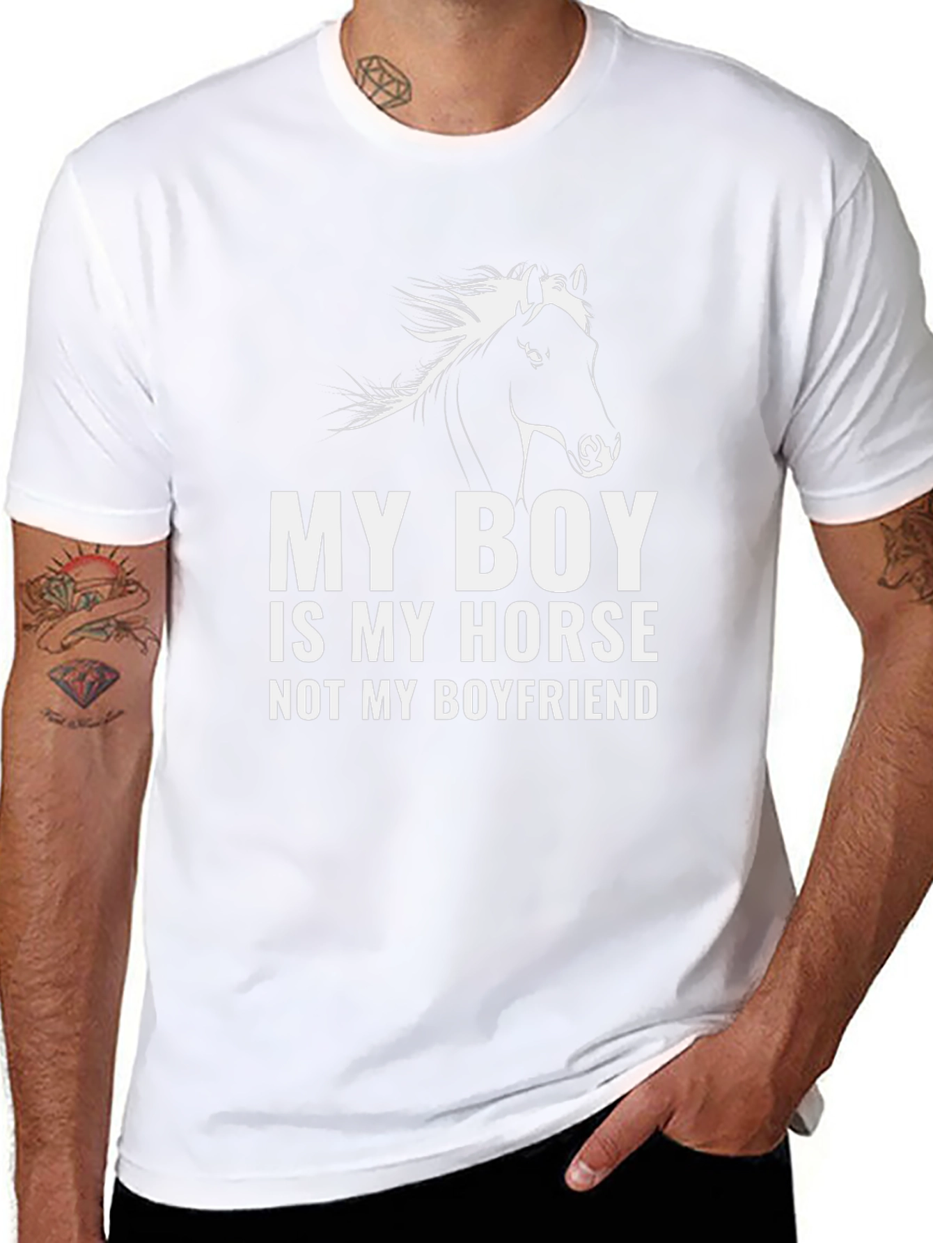 My Boy Is My Horse T-Shirt