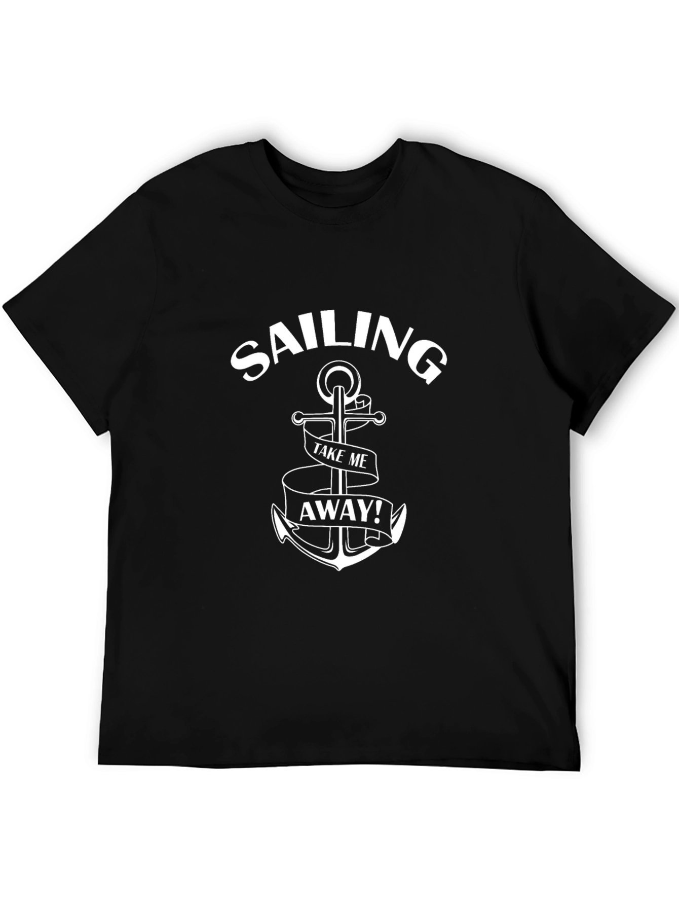 Sailing Anchor Graphic Tee - Take Me Away!
