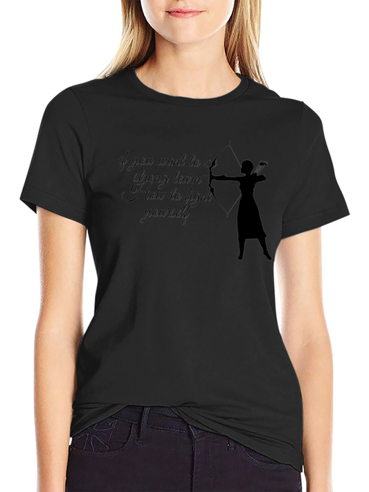 Archer Motivational T-Shirt - Learn to Fight Yourself