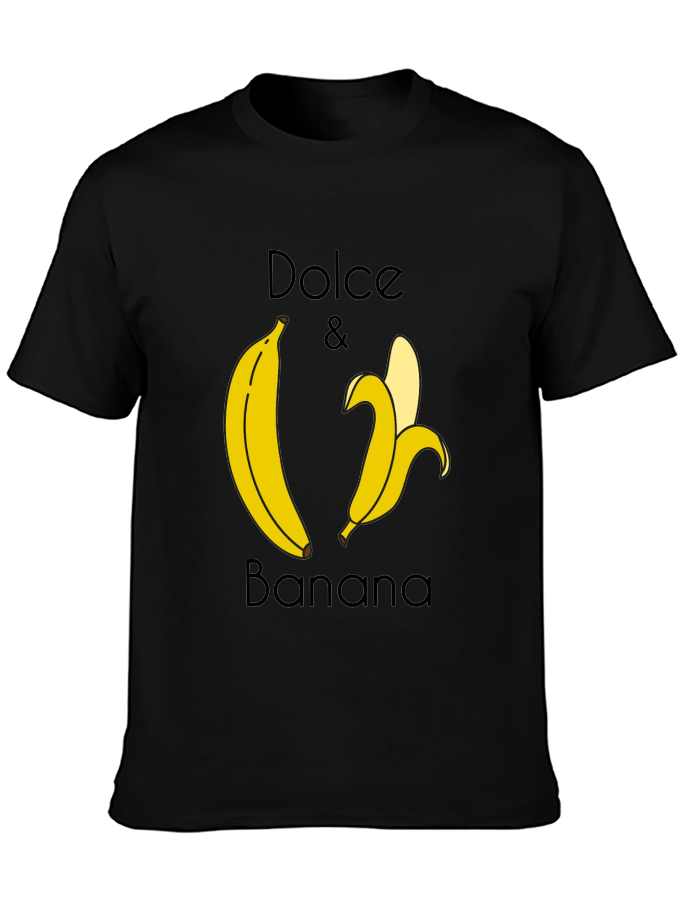 Dolce & Banana Graphic T-Shirt - Funny Fruit Tee