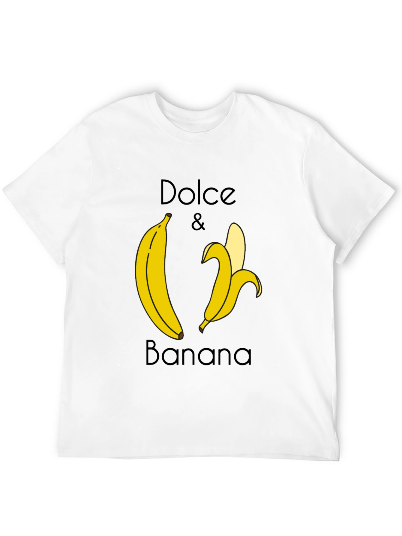 Dolce & Banana Graphic T-Shirt - Funny Fruit Tee