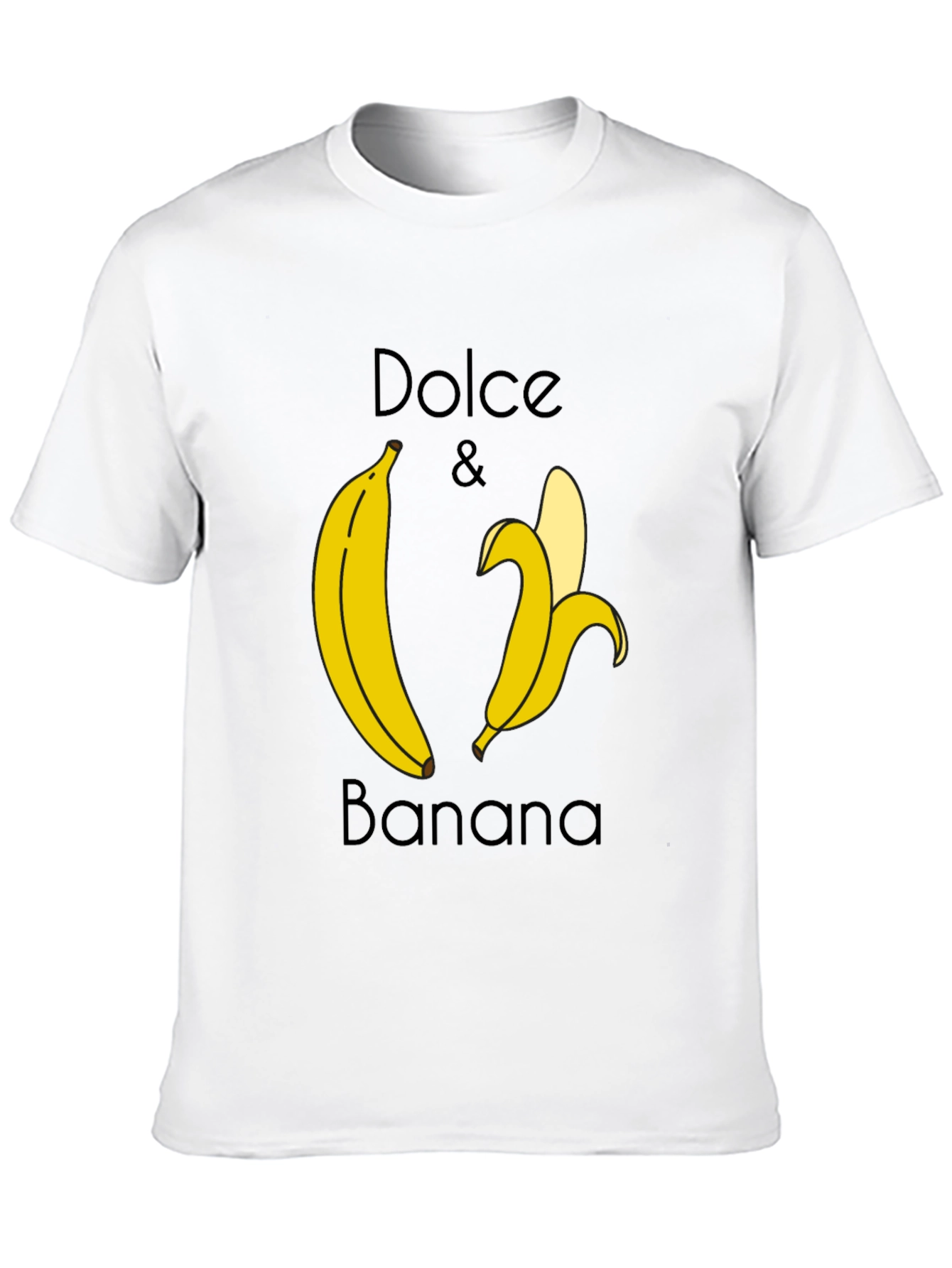 Dolce & Banana Graphic T-Shirt - Funny Fruit Tee