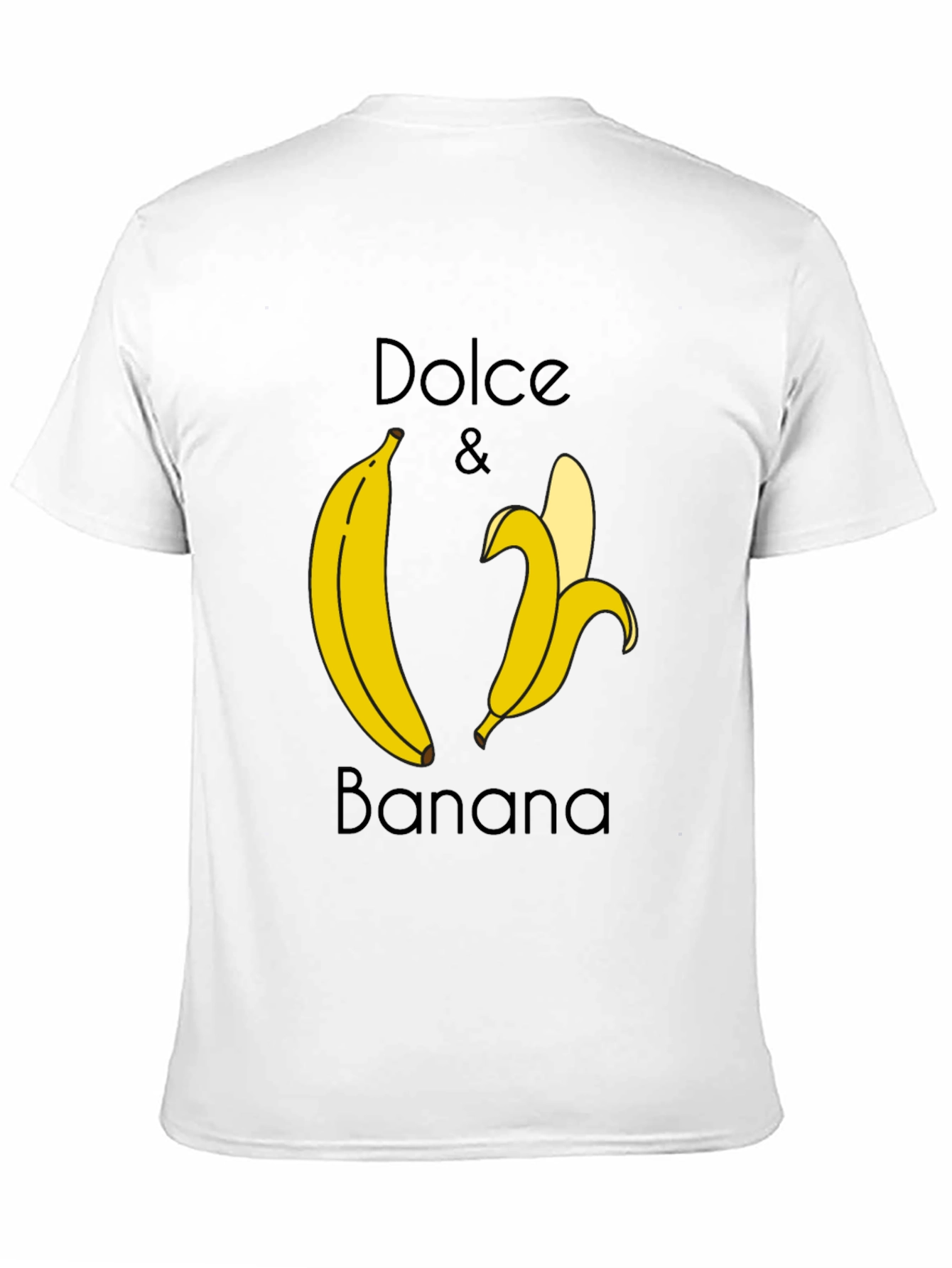 Dolce & Banana Graphic T-Shirt - Funny Fruit Tee