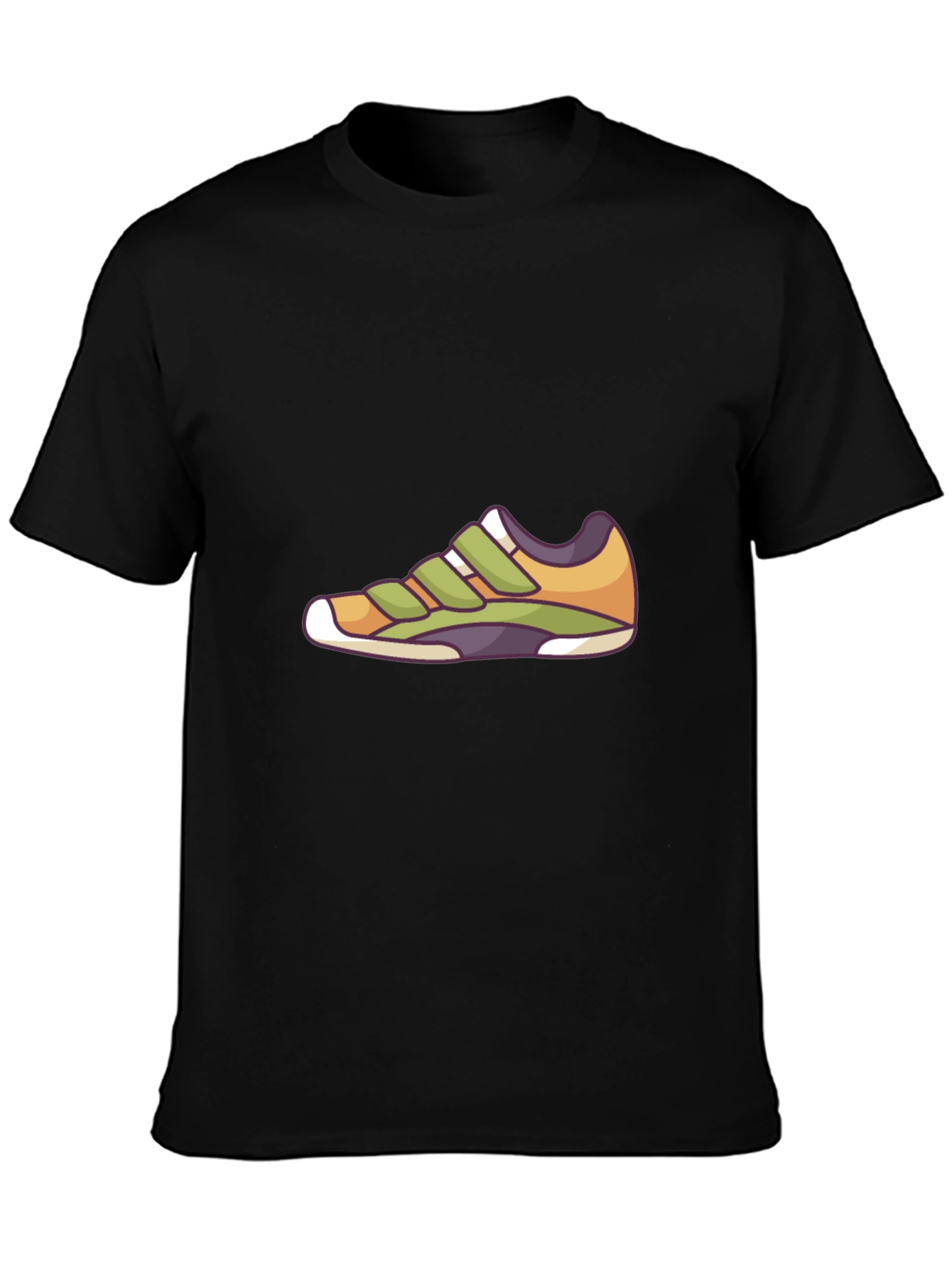 Cartoon Shoe Graphic T-Shirt
