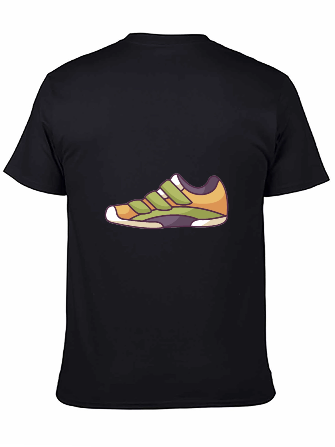 Cartoon Shoe Graphic T-Shirt