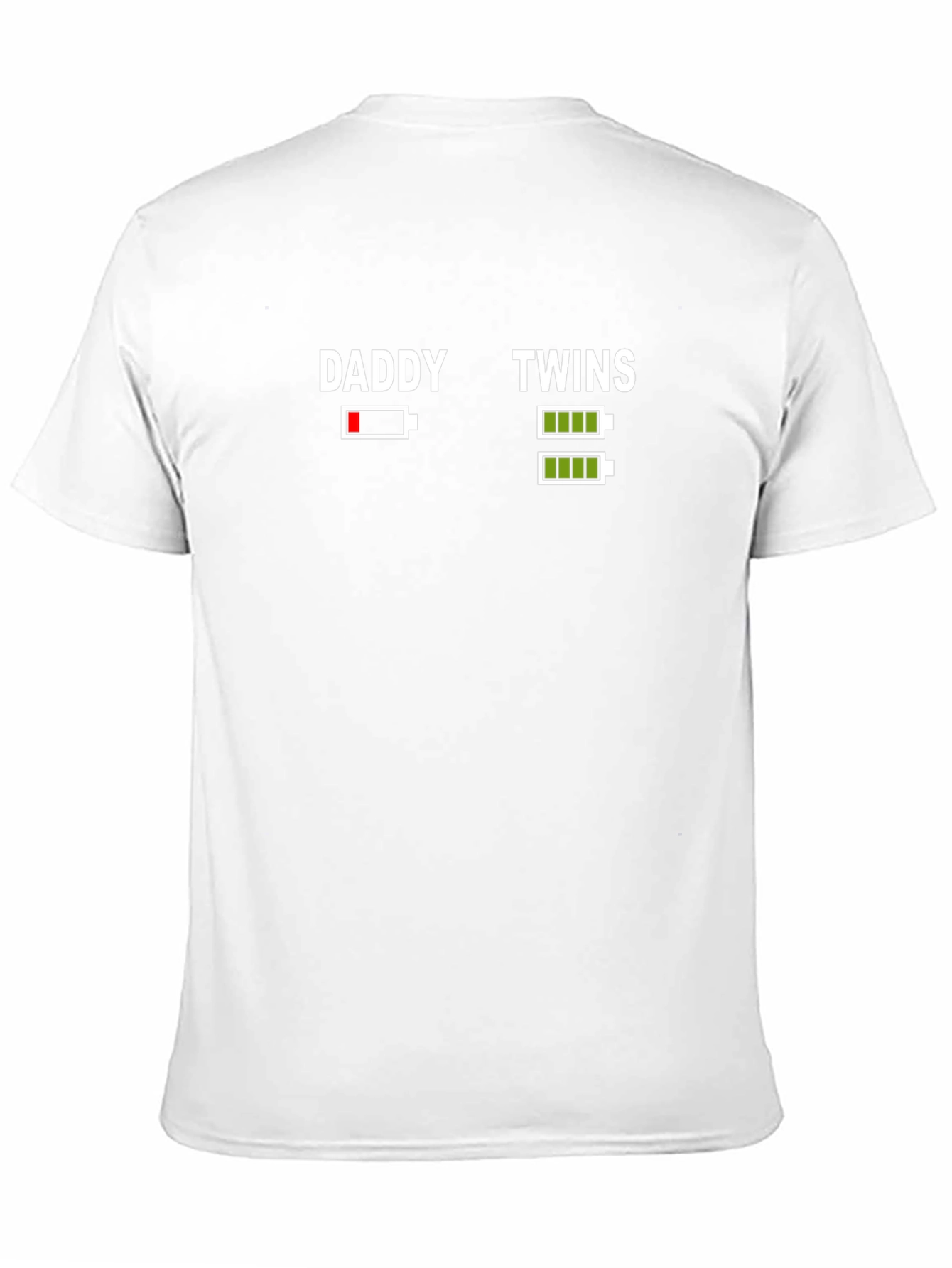 Daddy Twins Funny Graphic T-Shirt