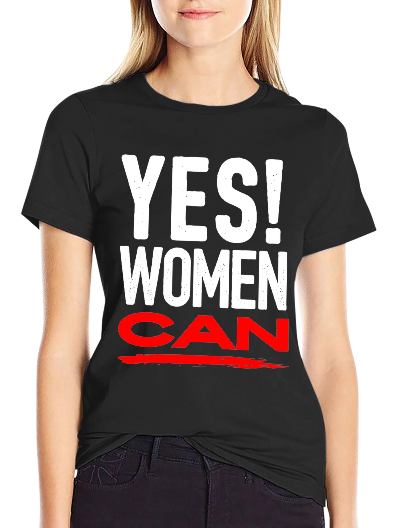 Yes! Women Can T-Shirt - Empowering Feminist Tee
