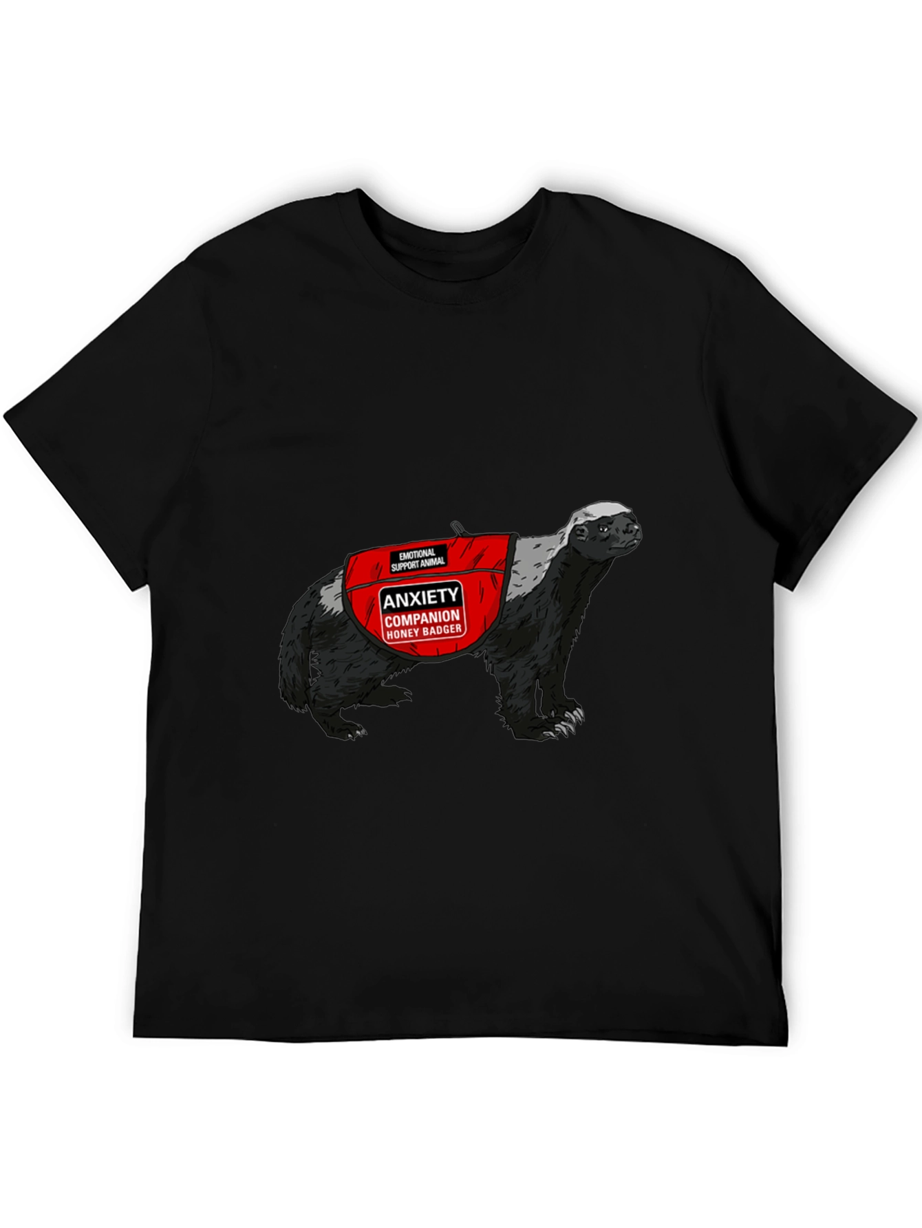 Anxiety Companion Honey Badger T-Shirt