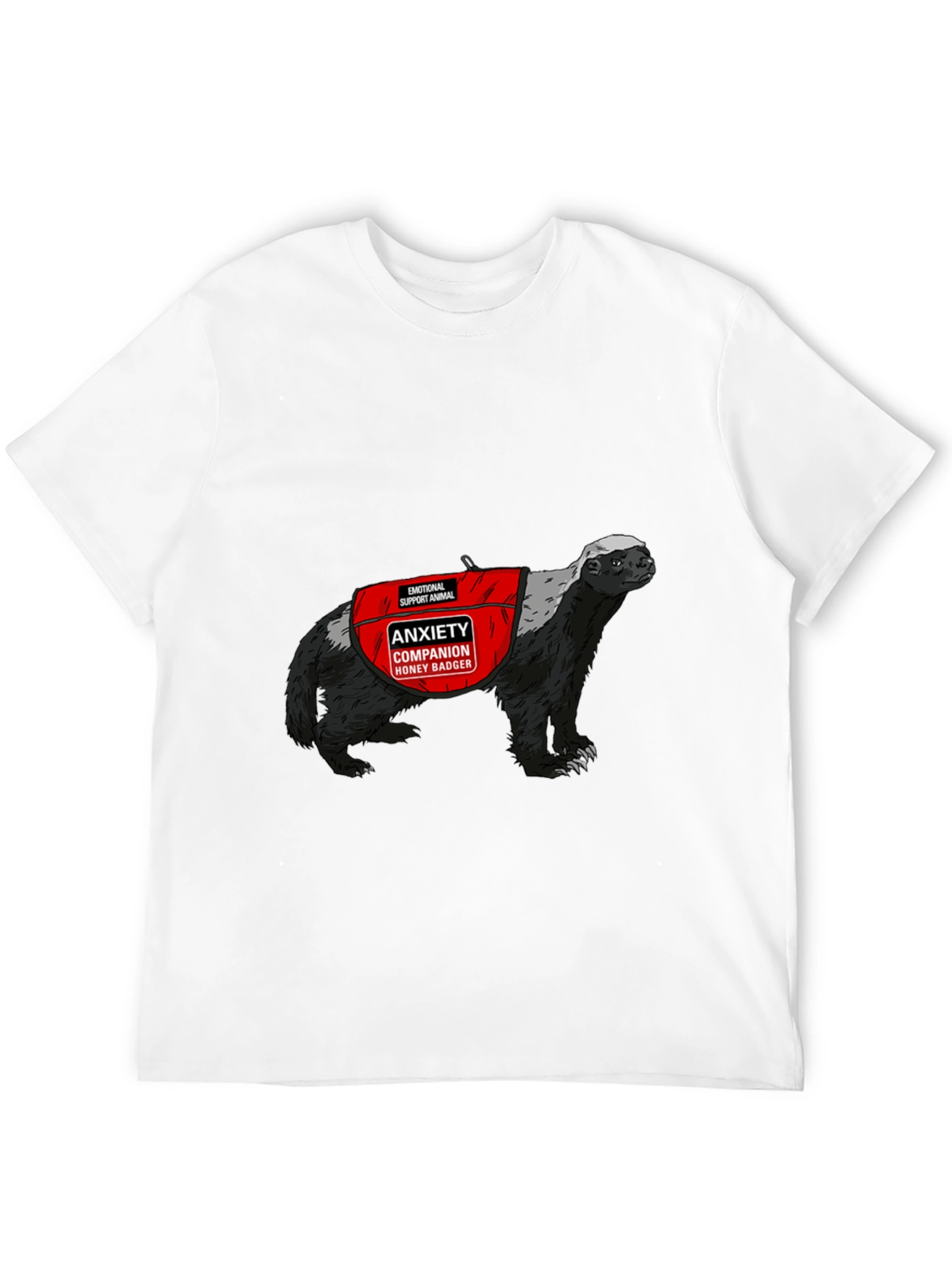 Anxiety Companion Honey Badger T-Shirt