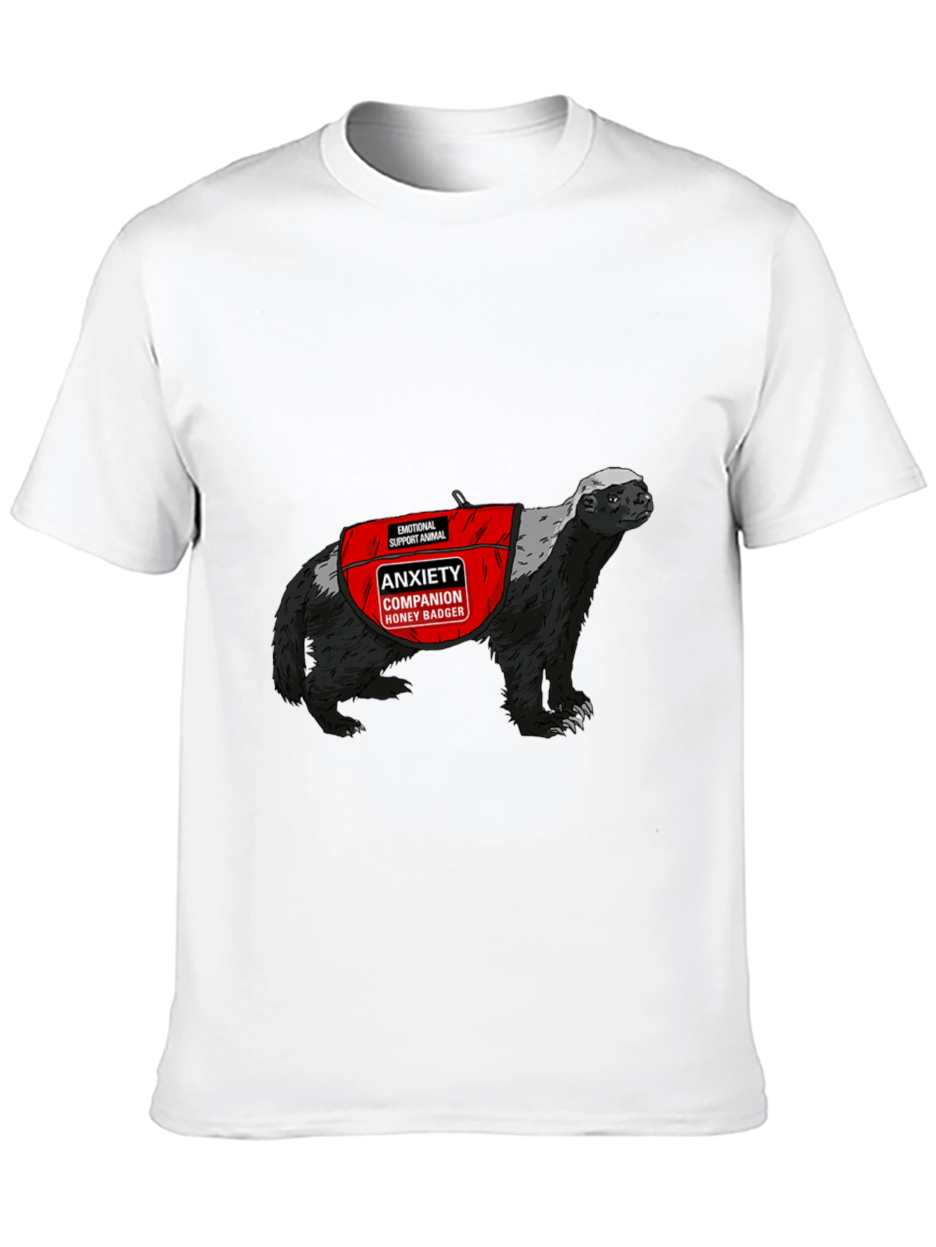 Anxiety Companion Honey Badger T-Shirt