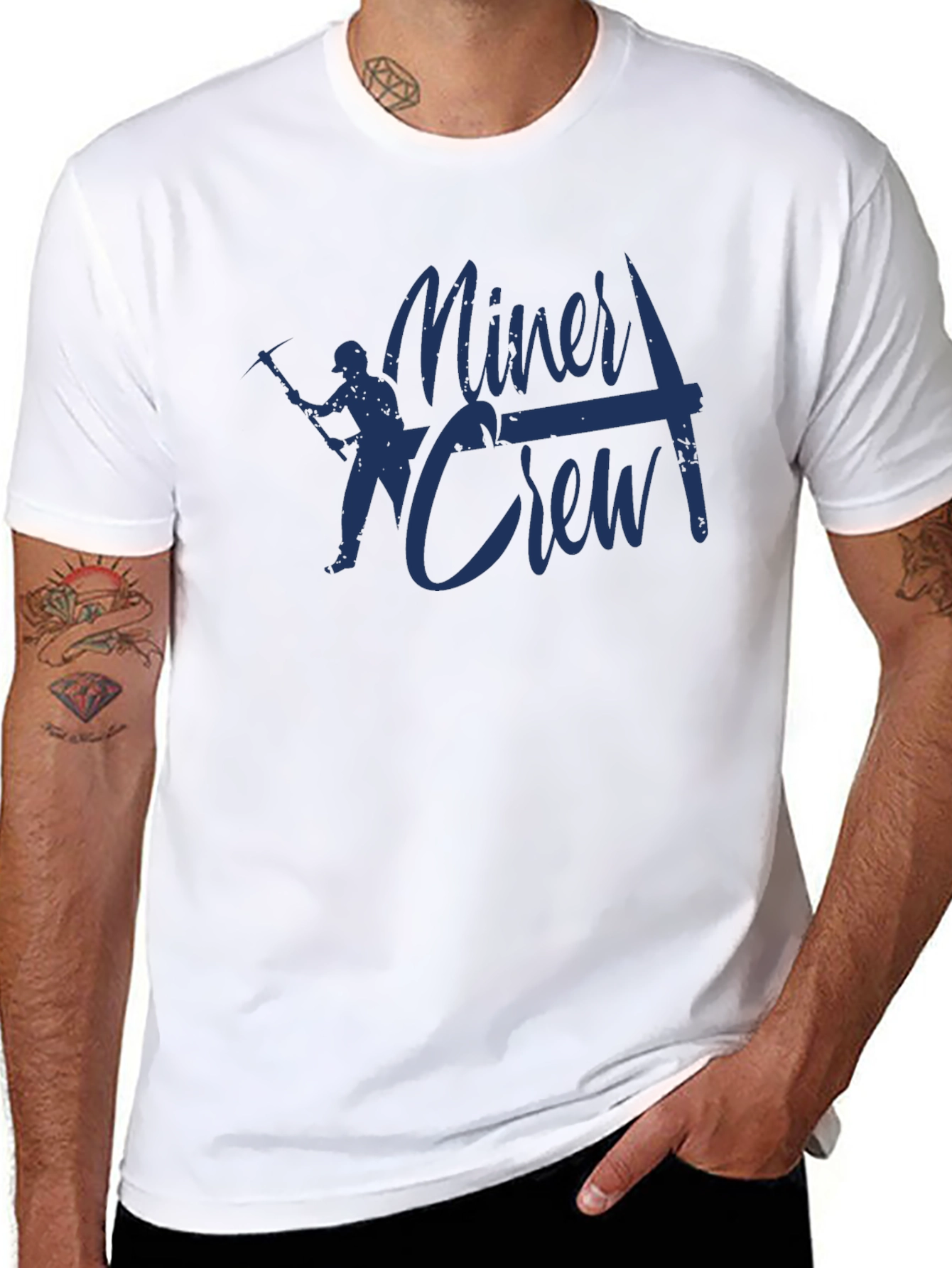 Miner Crew Graphic T-Shirt - Coal Miner Apparel