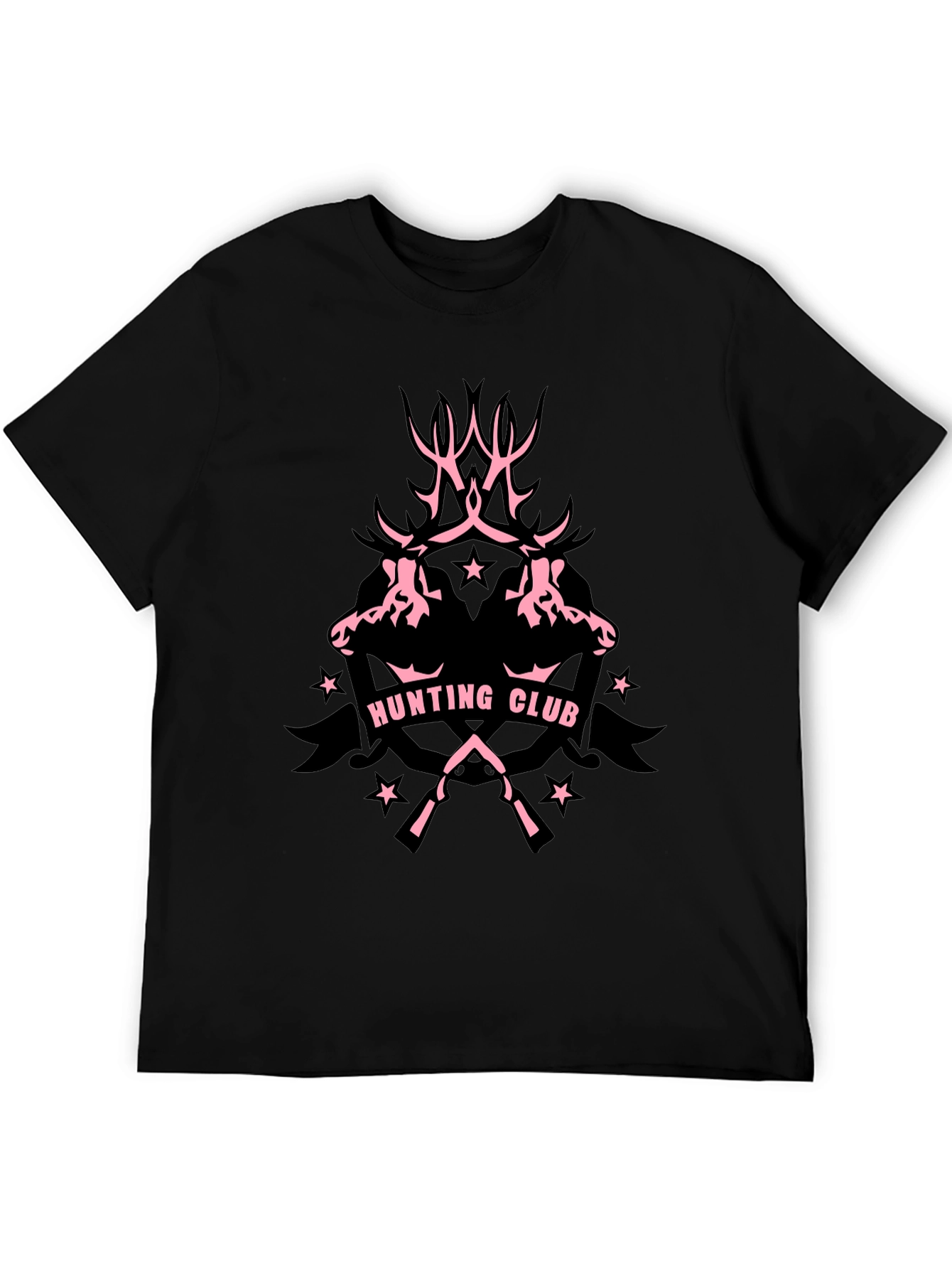 Hunting Club Graphic Tee - Black T-Shirt
