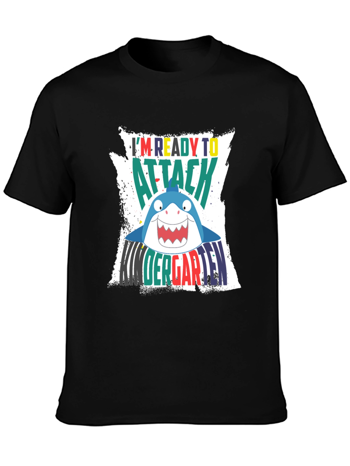 Ready to Attack Kindergarten Shark T-Shirt