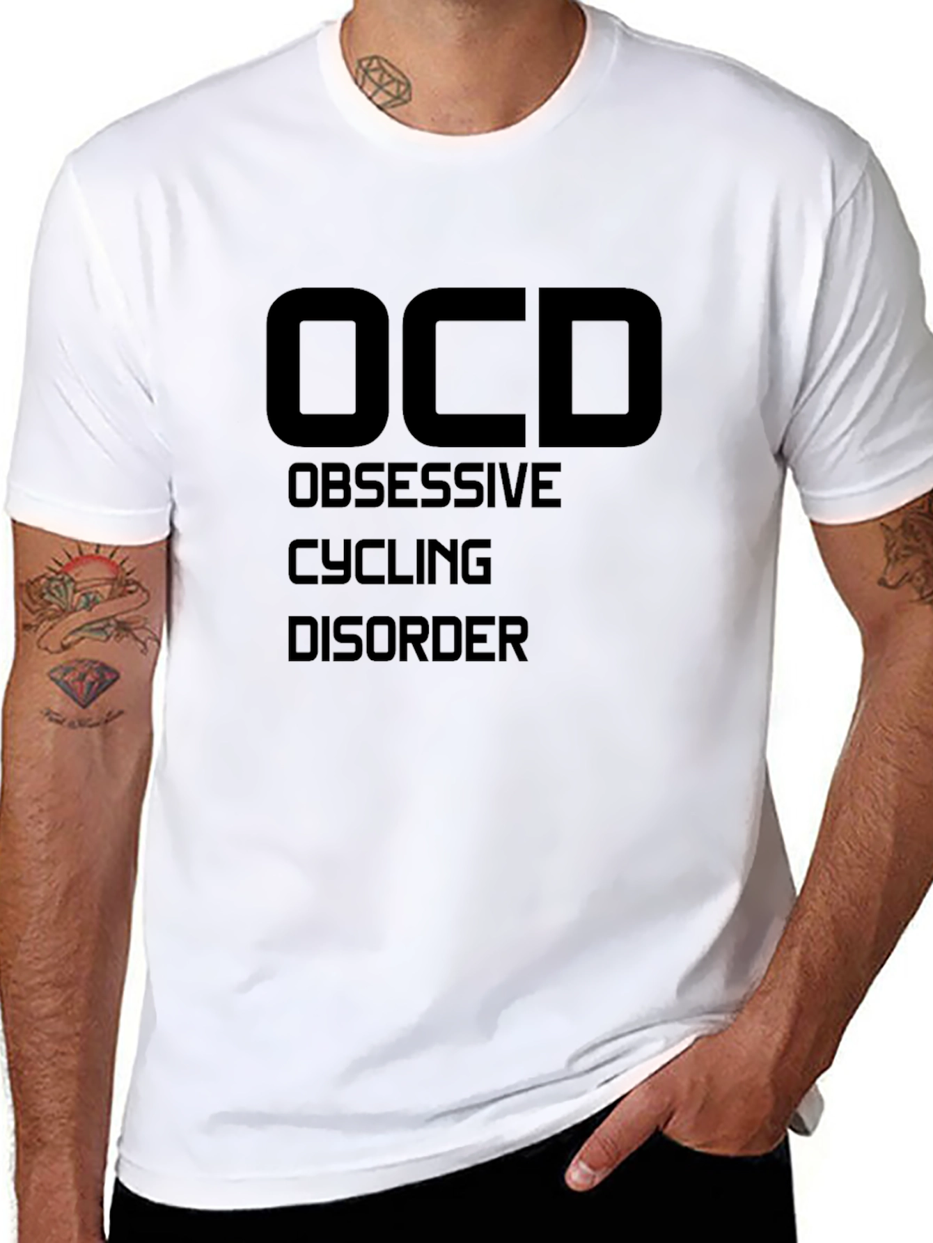 OCD Obsessive Cycling Disorder T-Shirt