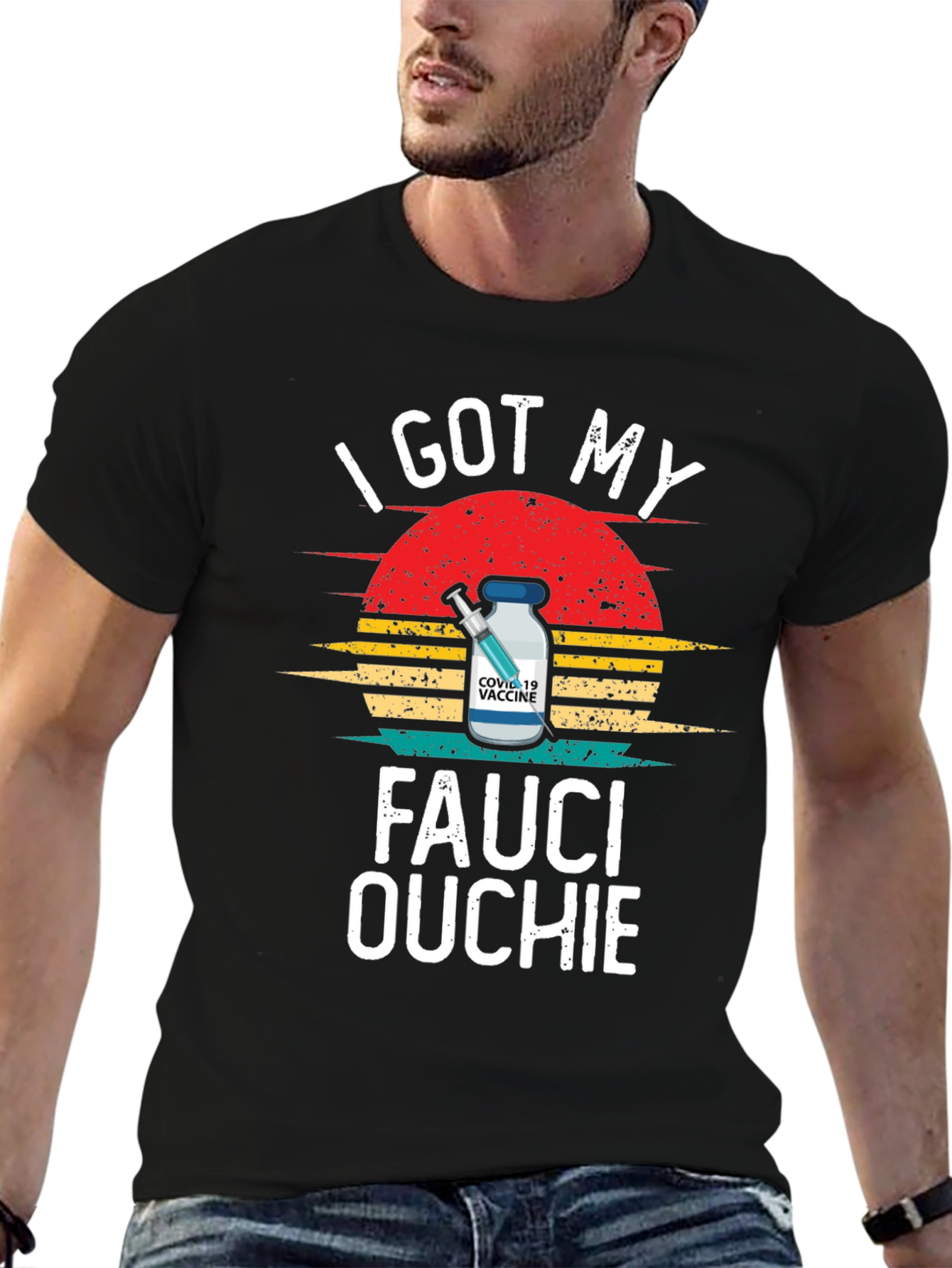 Fauci Ouchie T-Shirt - I Got My COVID-19 Vaccine