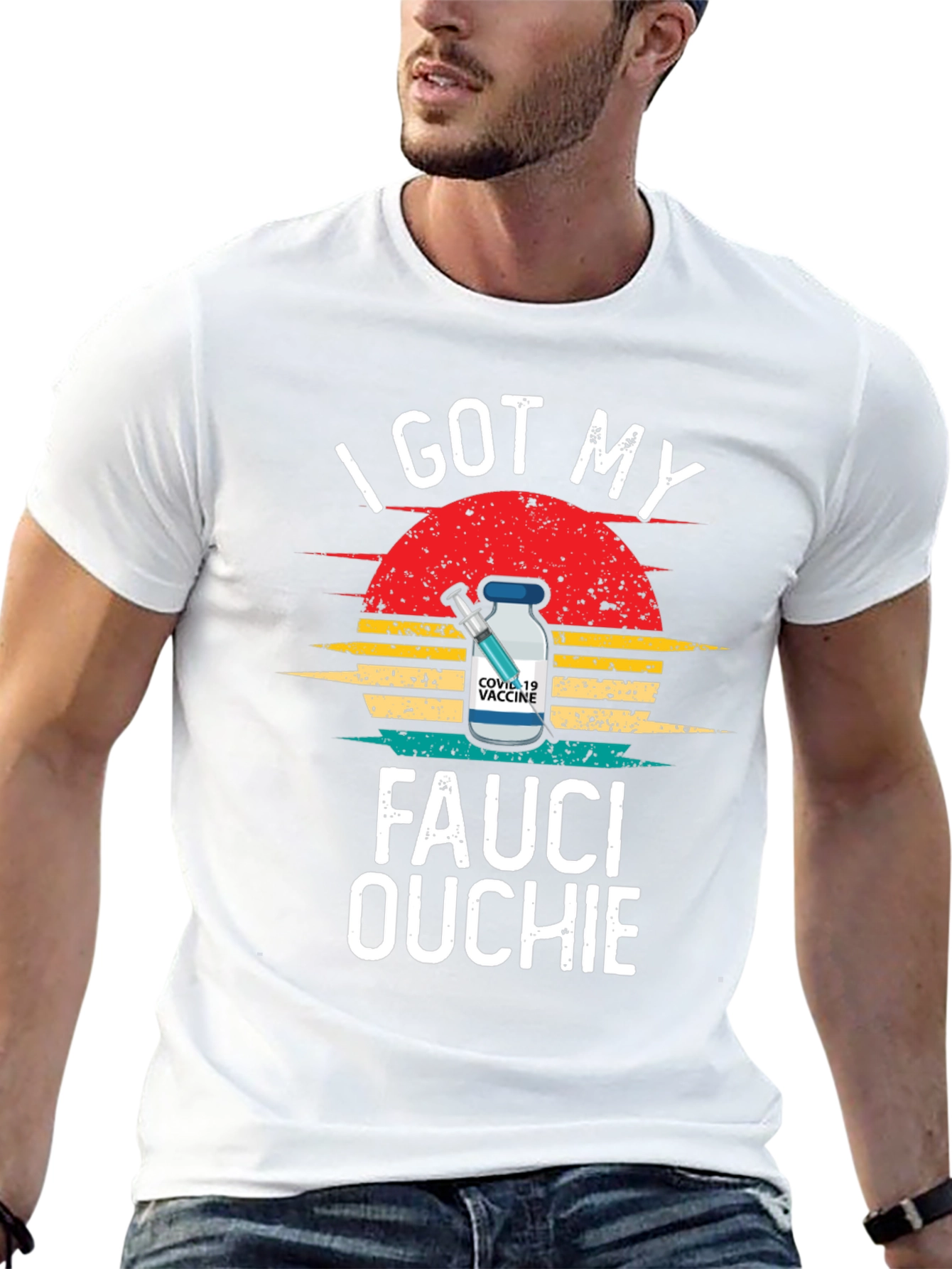 Fauci Ouchie T-Shirt - I Got My COVID-19 Vaccine