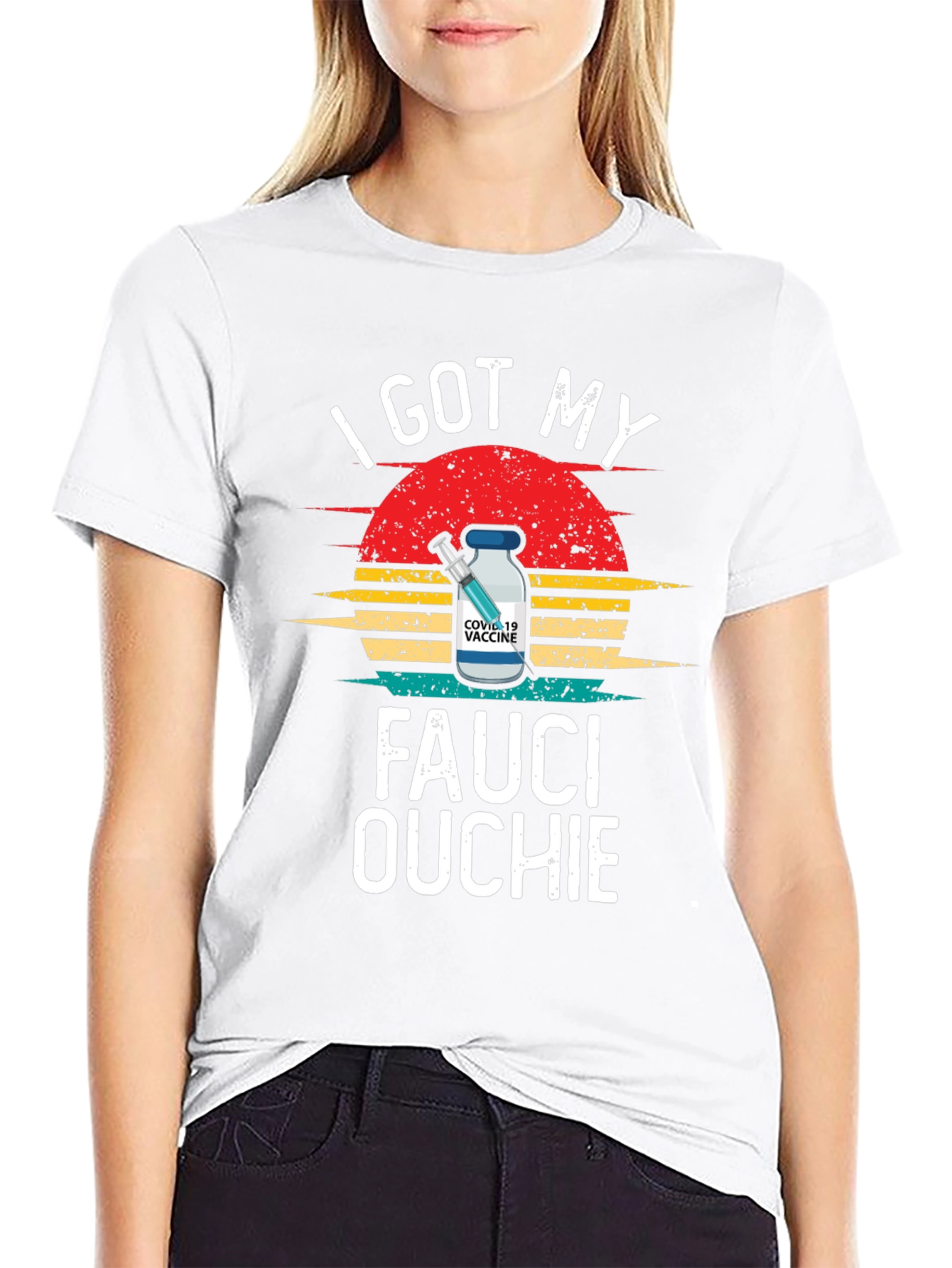 Fauci Ouchie T-Shirt - I Got My COVID-19 Vaccine