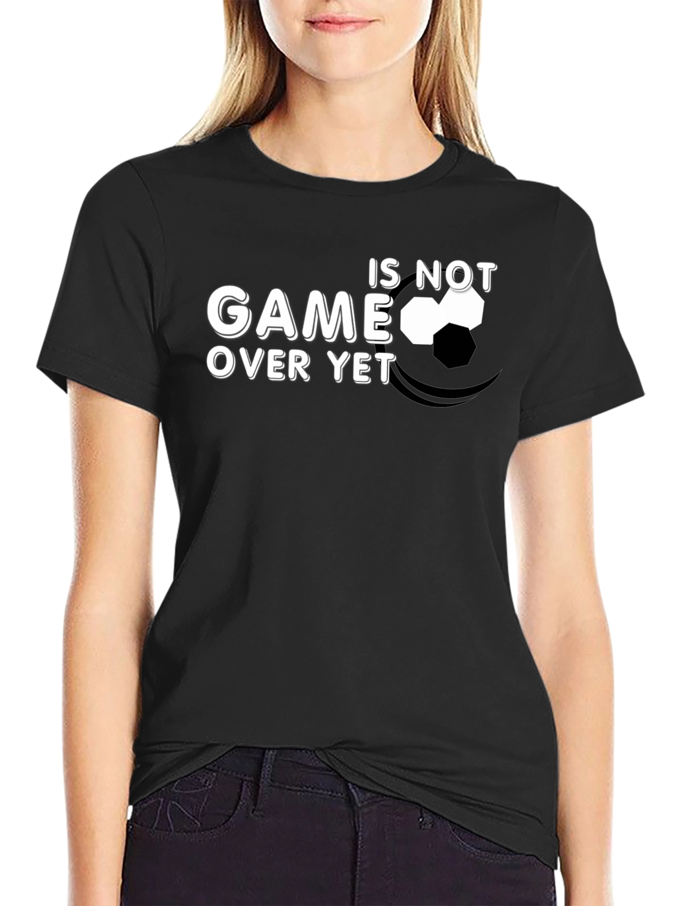 Game Over Yet? Mens Graphic T-Shirt