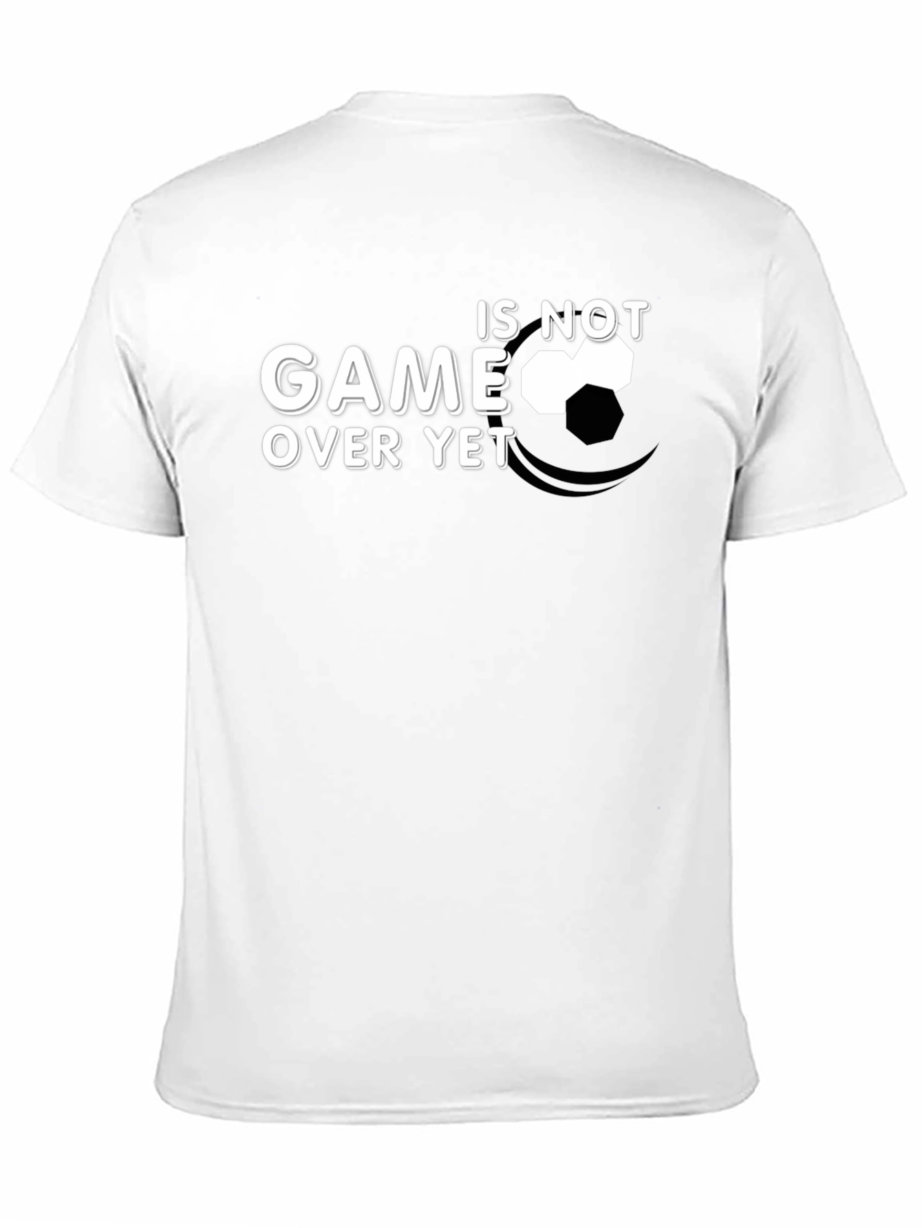 Game Over Yet? Mens Graphic T-Shirt
