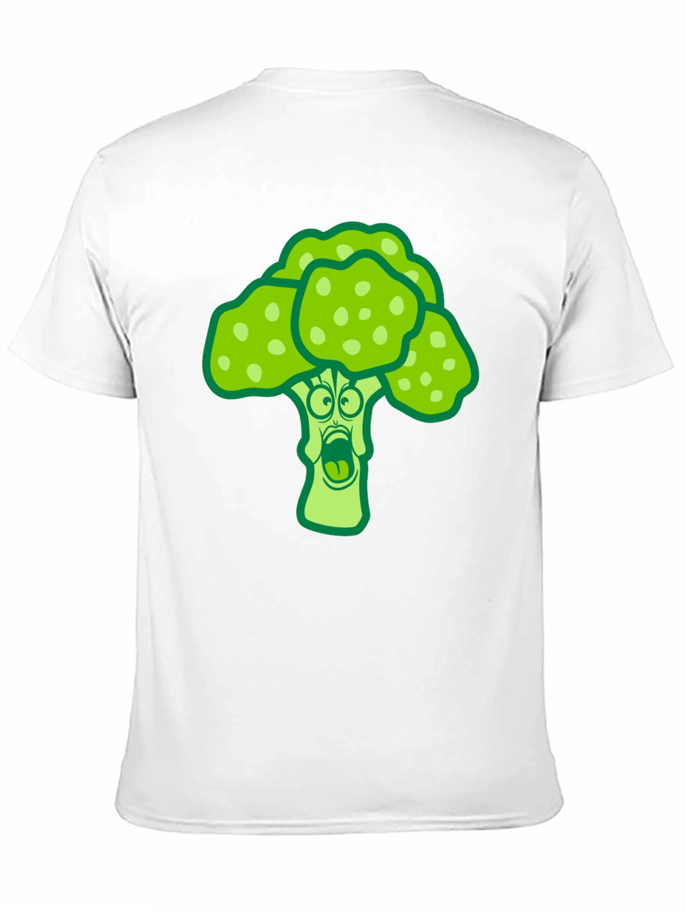 Broccoli Cartoon Graphic Novelty Tee