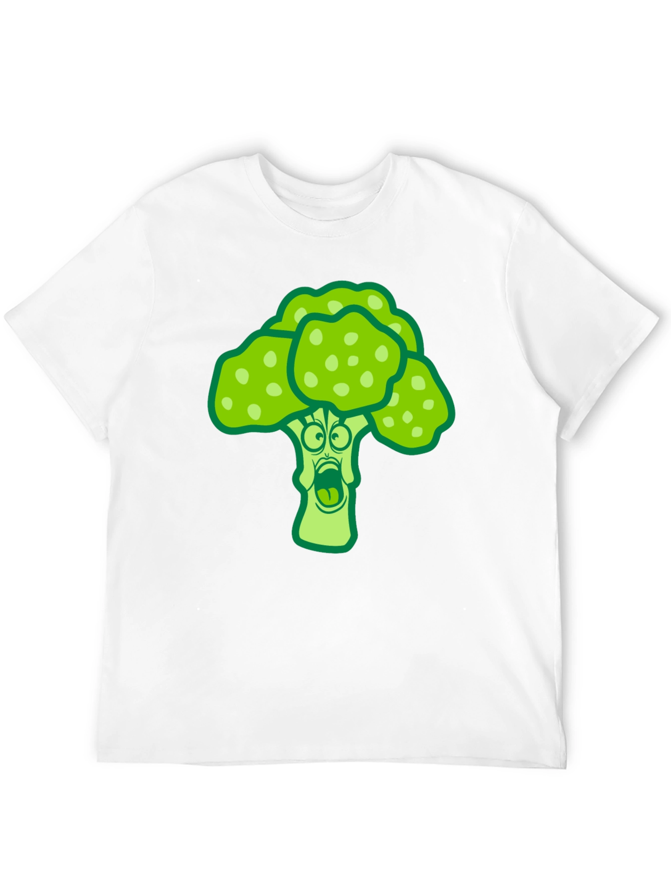 Broccoli Cartoon Graphic Novelty Tee
