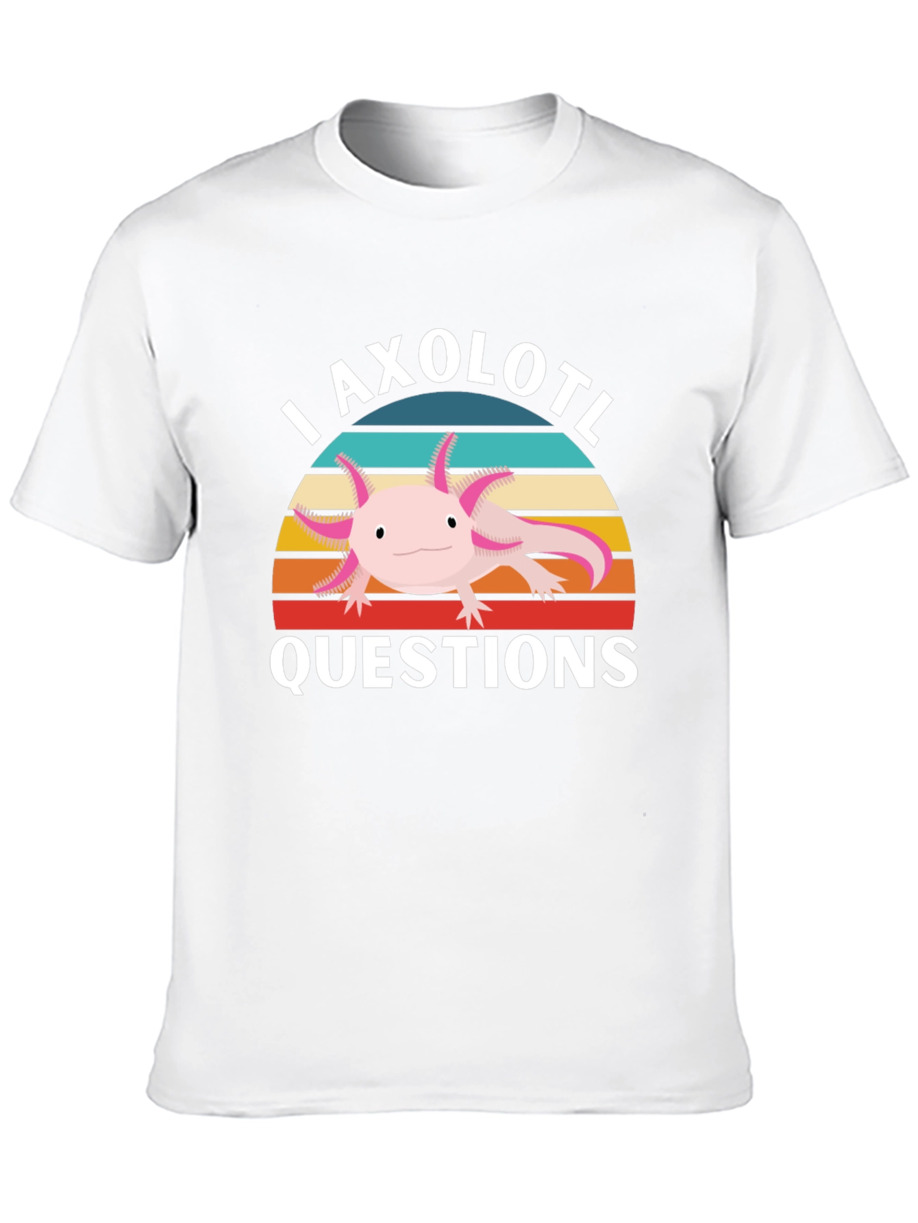Axolotl Questions Graphic T-Shirt