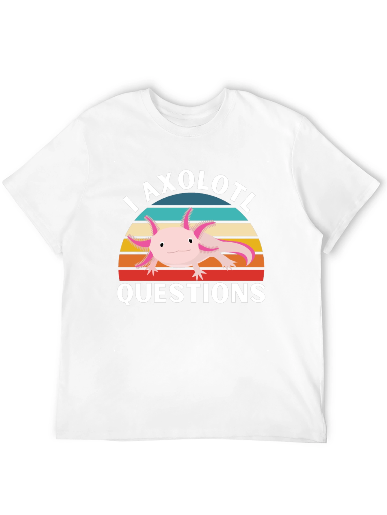 Axolotl Questions Graphic T-Shirt