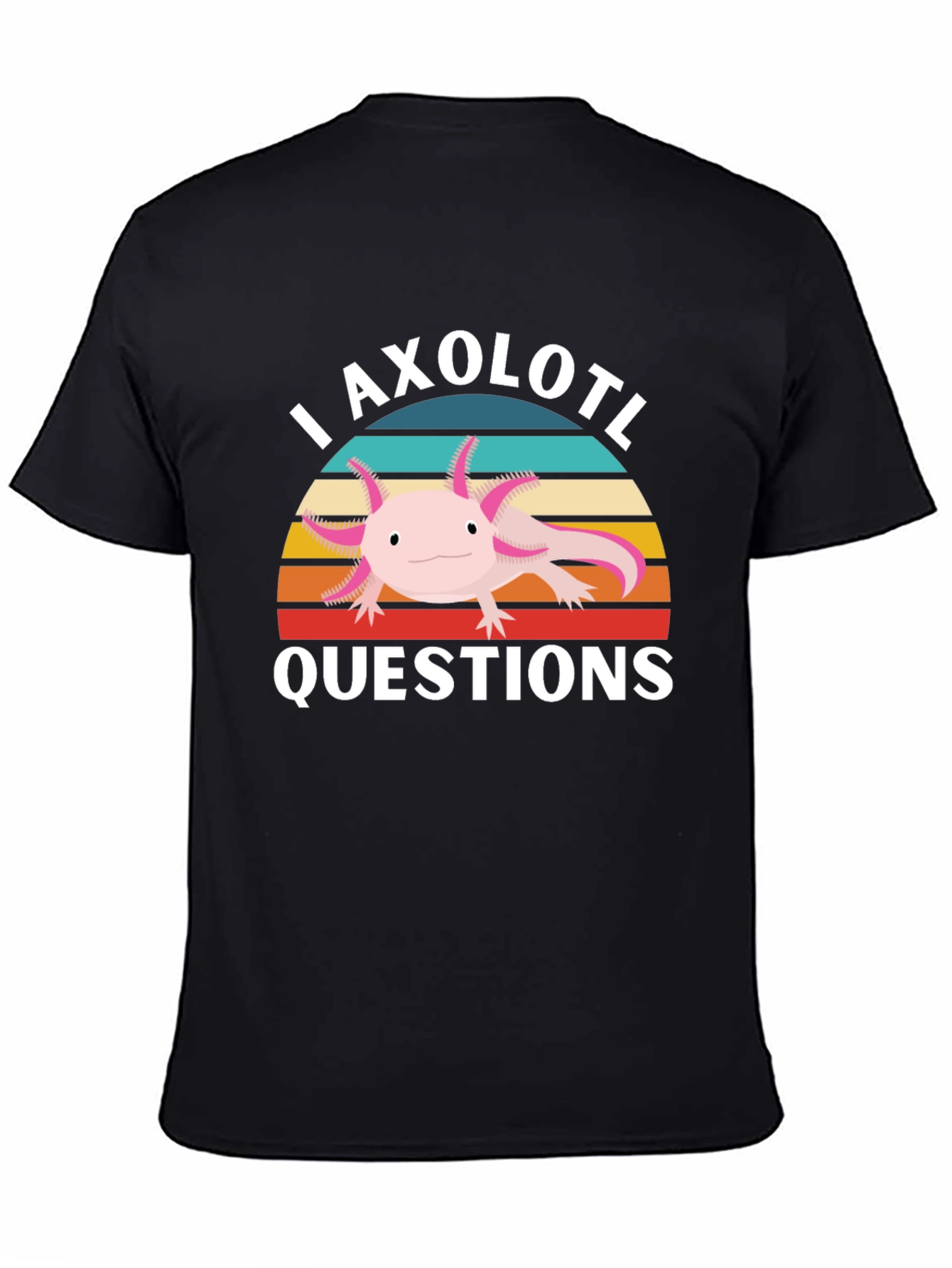 Axolotl Questions Graphic T-Shirt