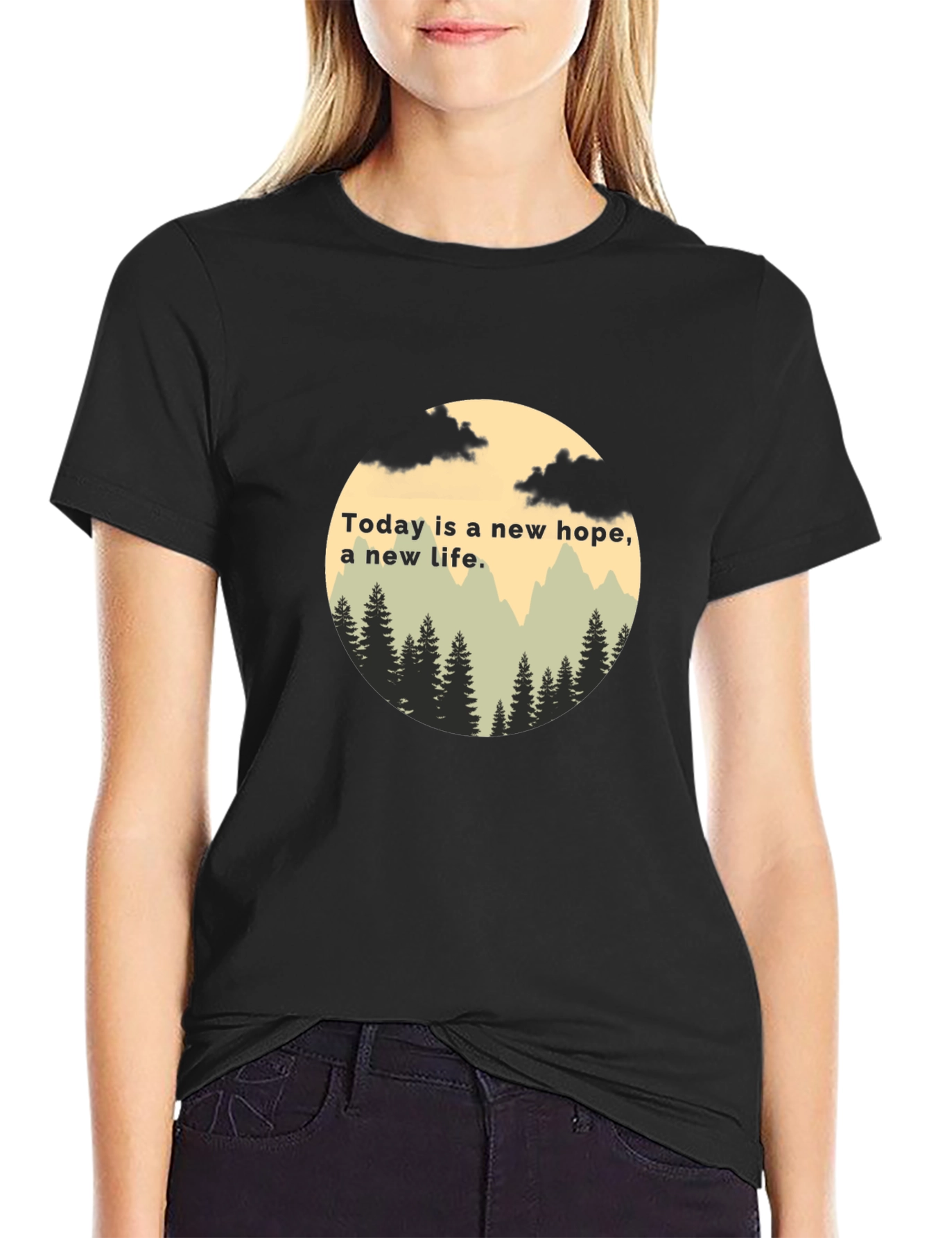 Motivational Landscape Graphic T-Shirt