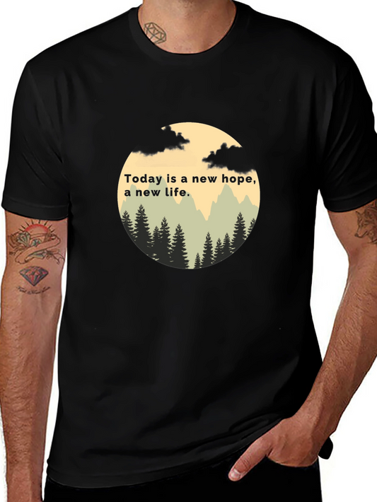 Motivational Landscape Graphic T-Shirt