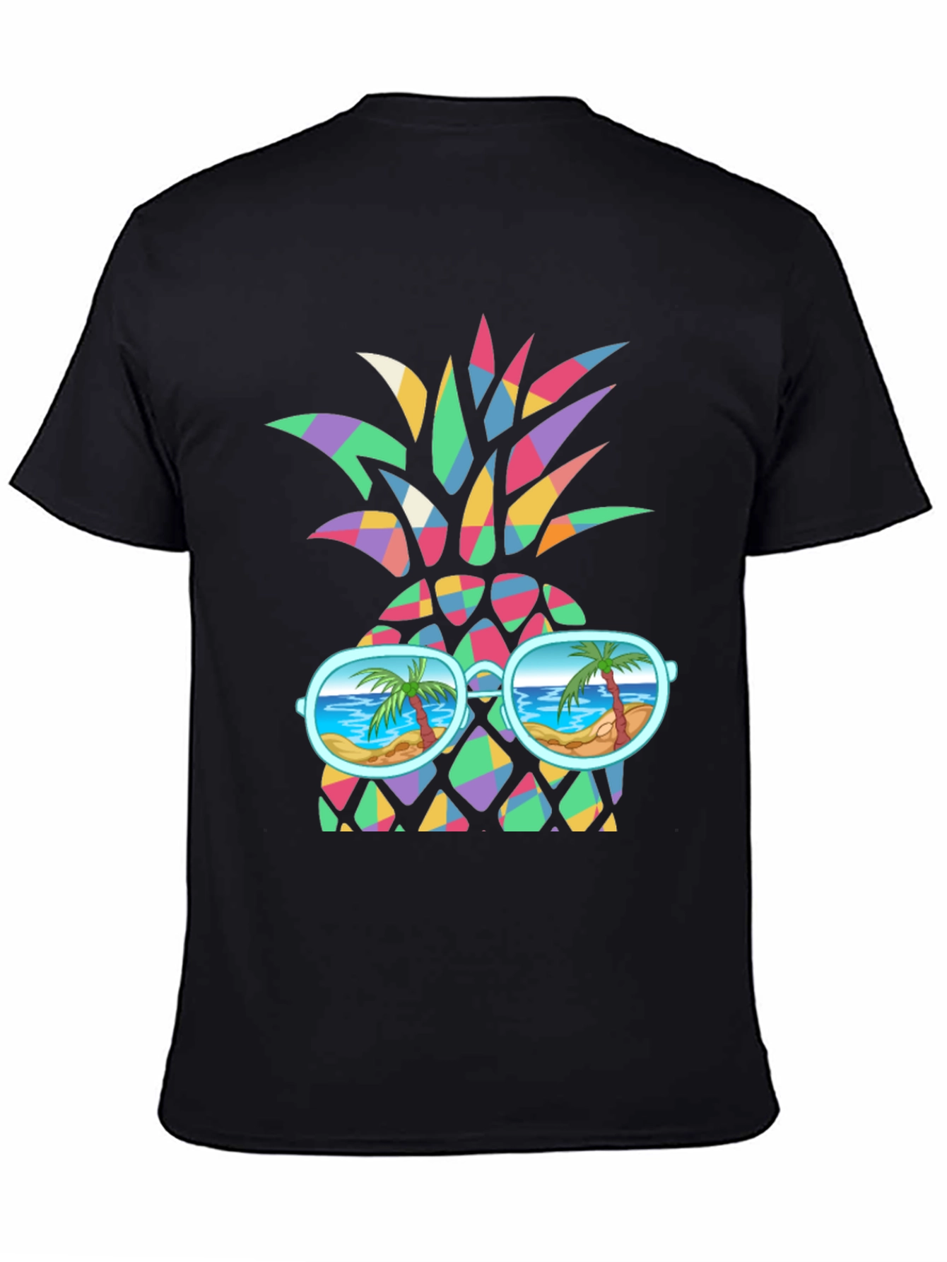 Funky Pineapple Sunglasses Graphic Tee
