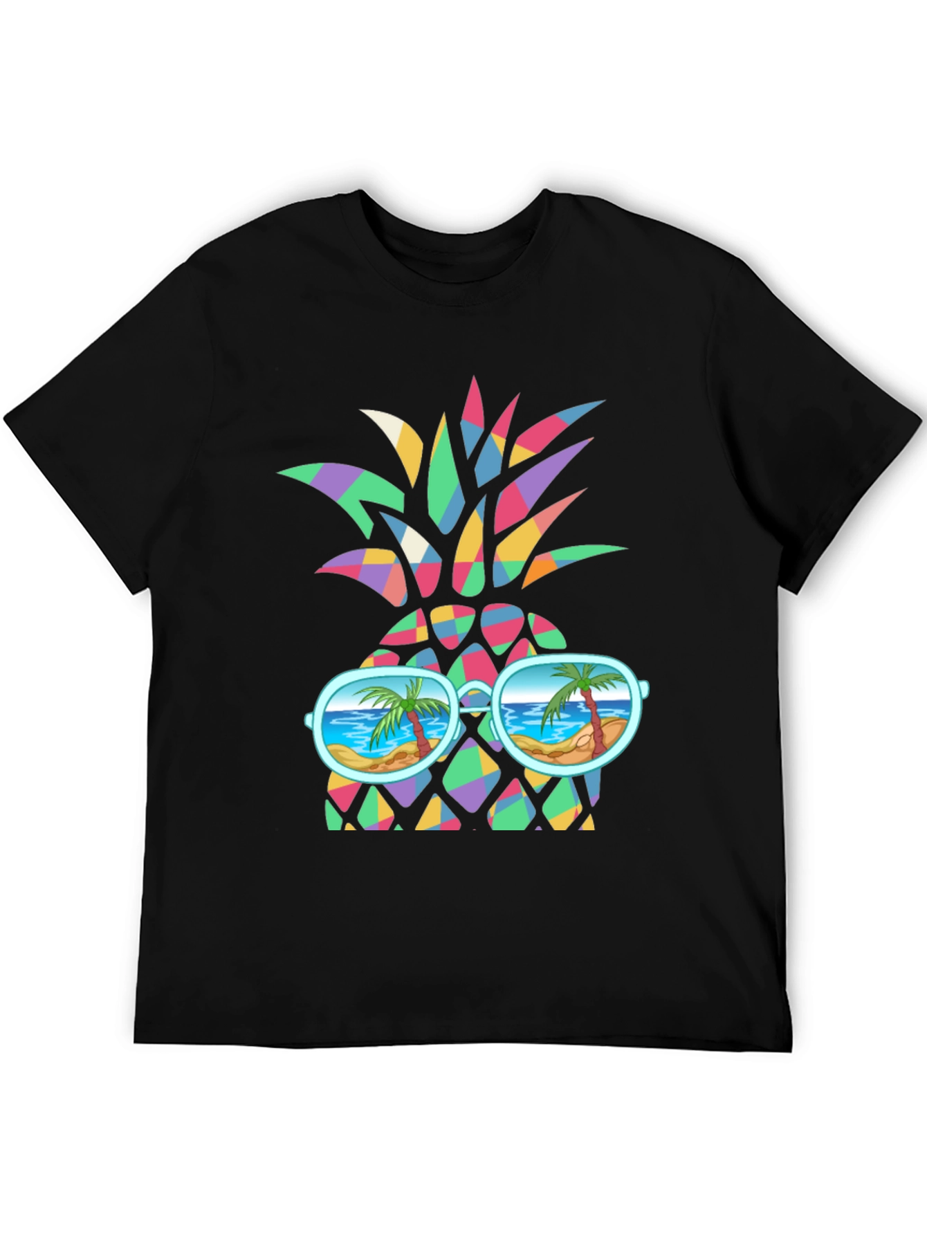 Funky Pineapple Sunglasses Graphic Tee
