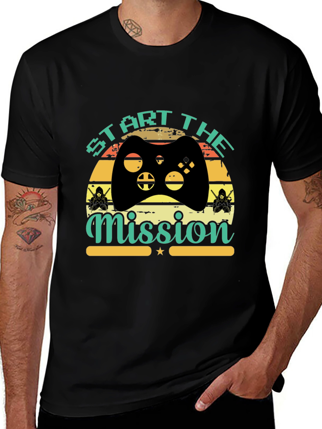 Start The Mission Gaming T-Shirt