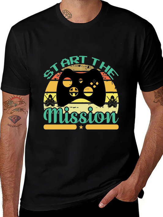 Start The Mission Gaming T-Shirt