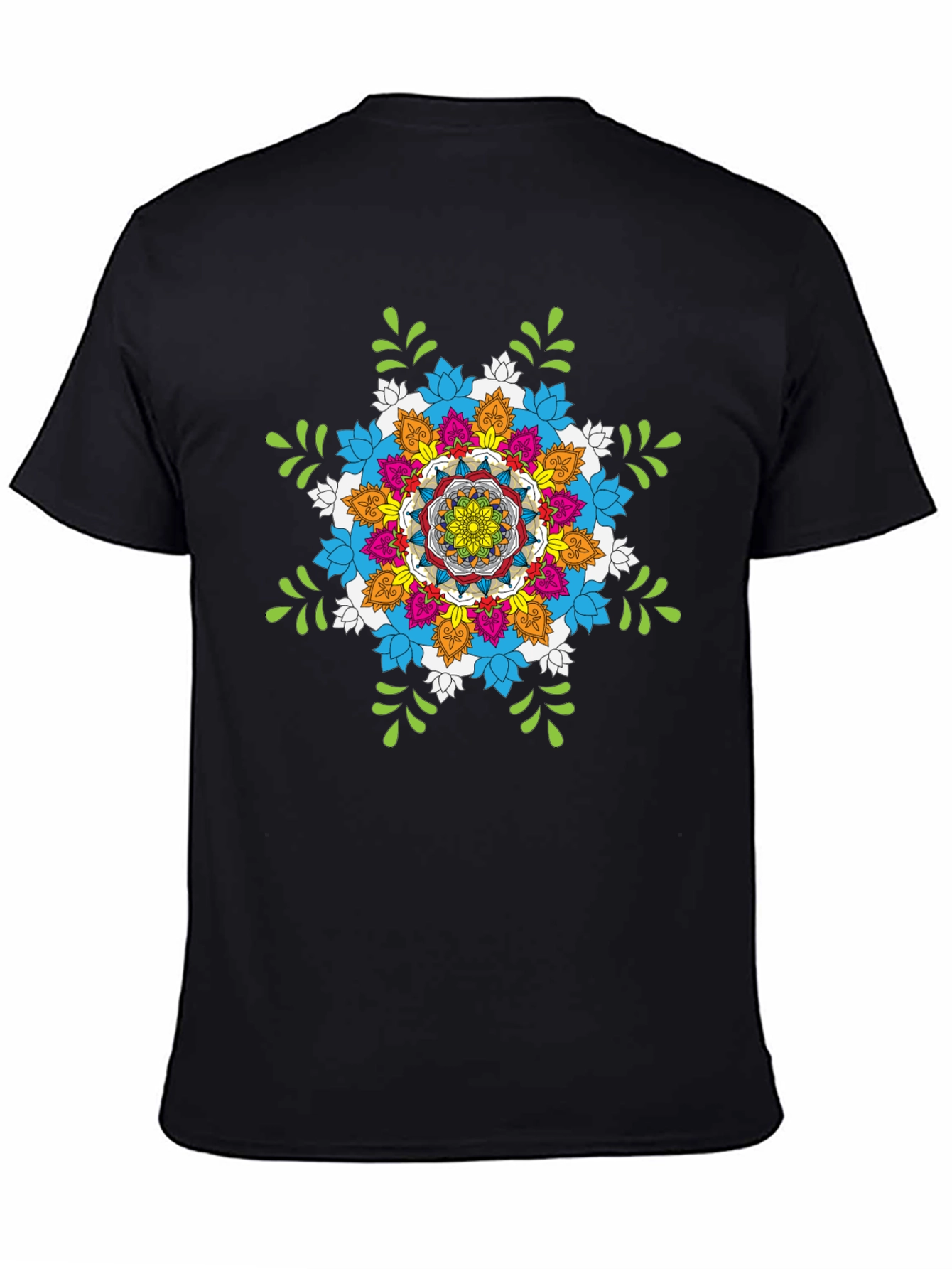 Vibrant Mandala Graphic T-Shirt