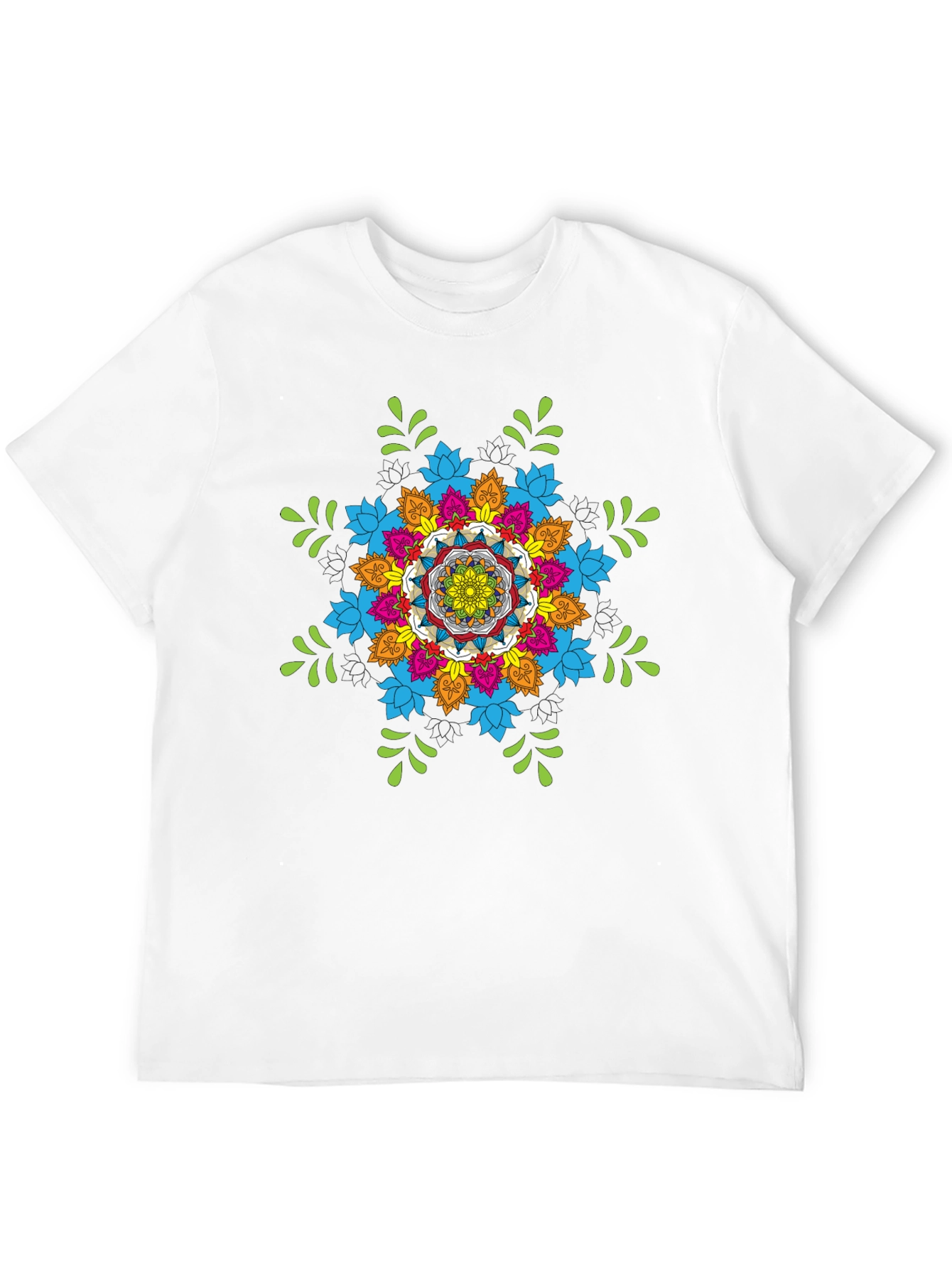 Vibrant Mandala Graphic T-Shirt