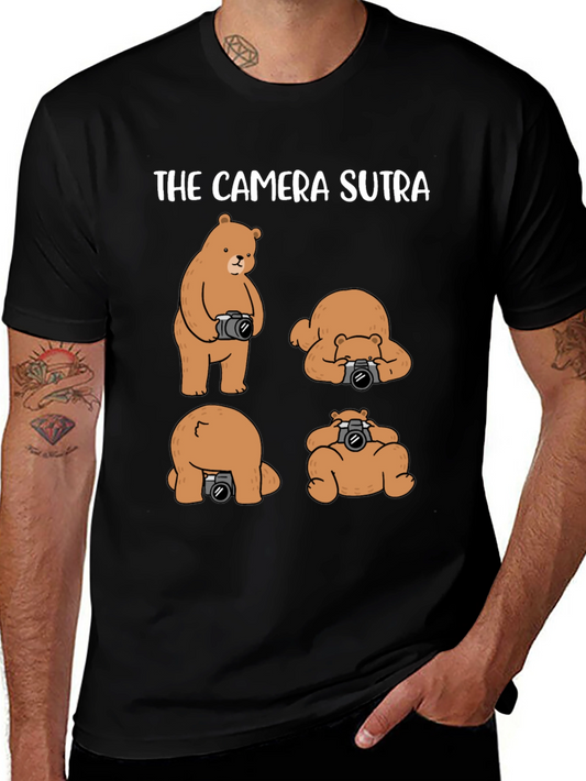 The Camera Sutra T-Shirt: Bear Photography Humor