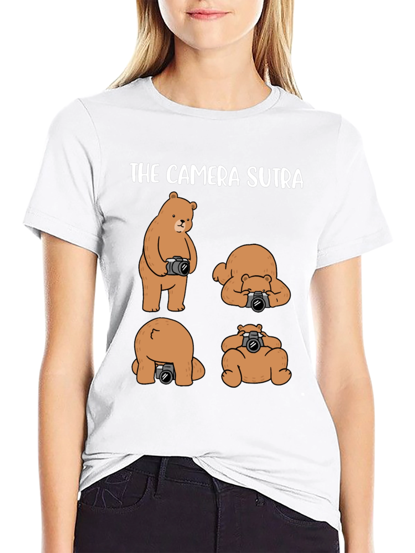 The Camera Sutra T-Shirt: Bear Photography Humor