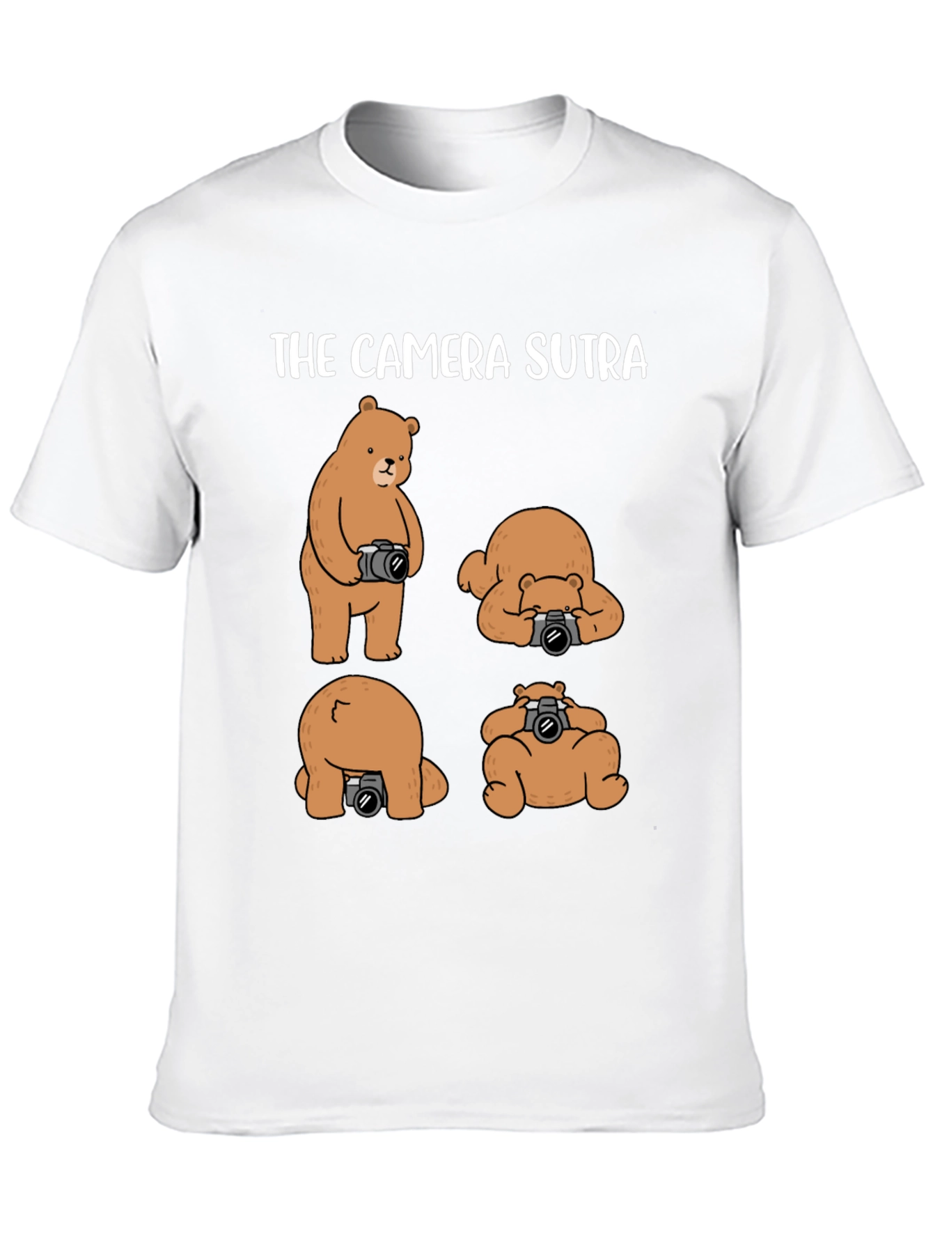 The Camera Sutra T-Shirt: Bear Photography Humor