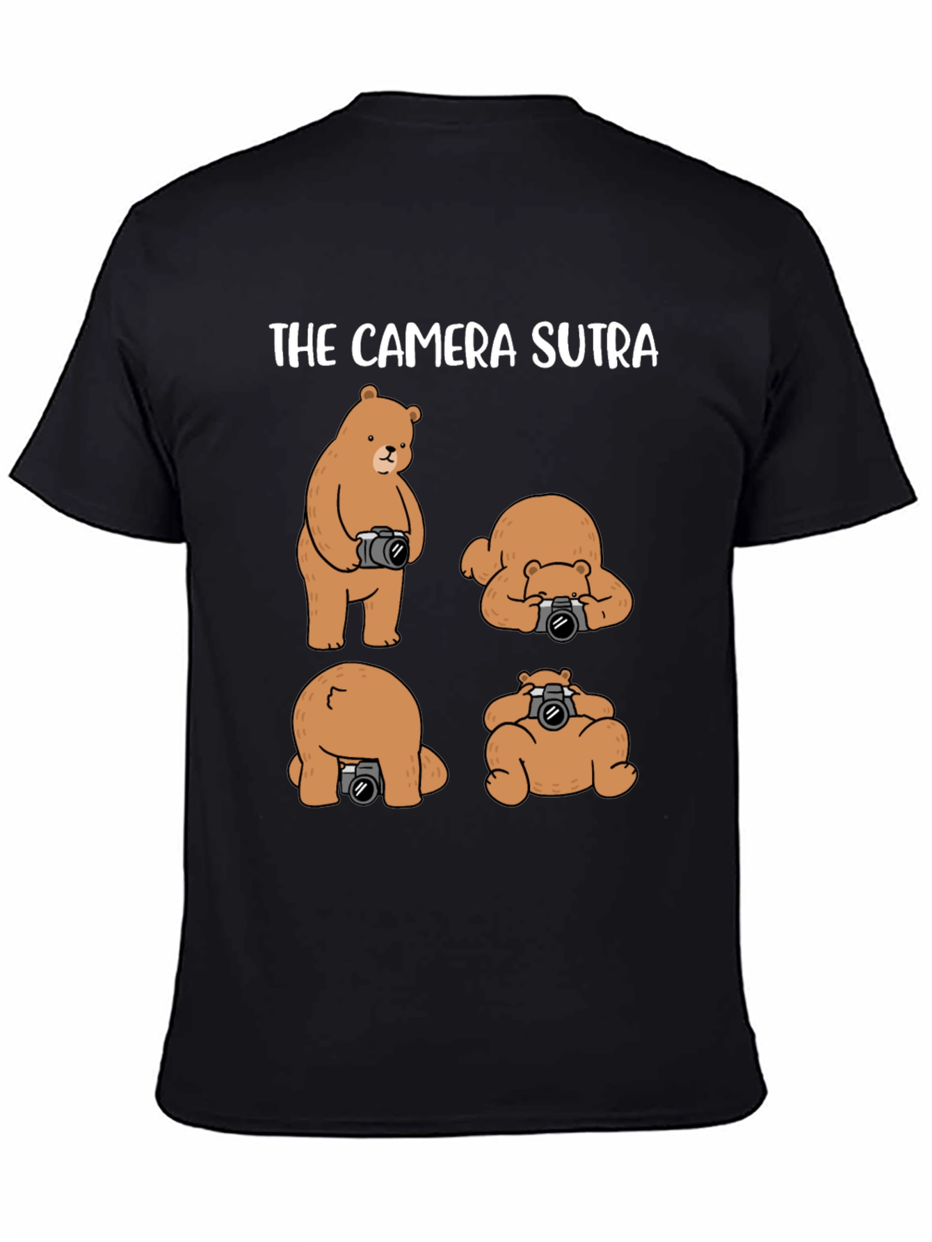 The Camera Sutra T-Shirt: Bear Photography Humor