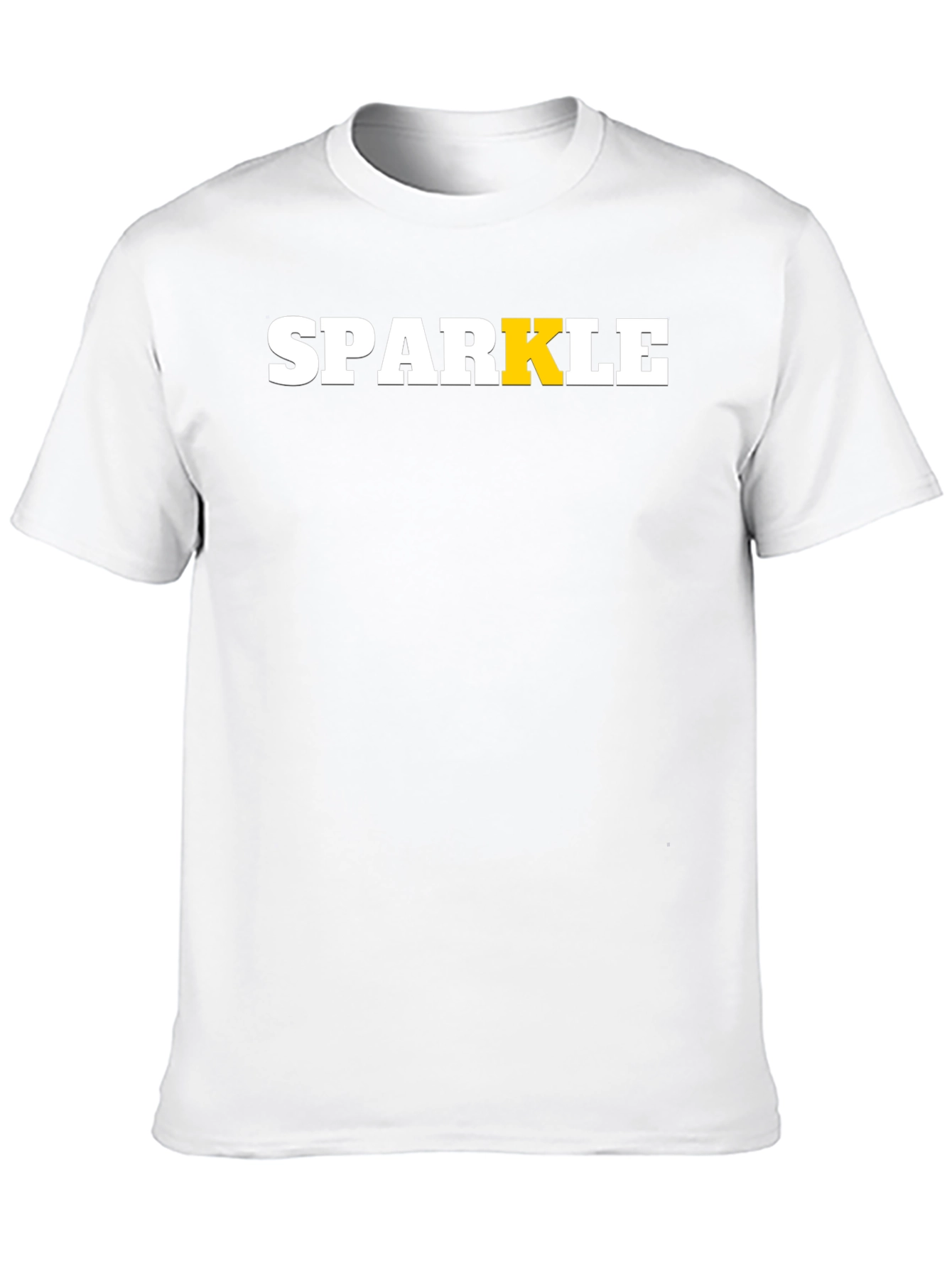 Sparkle Graphic Tee - Stylish Black T-Shirt