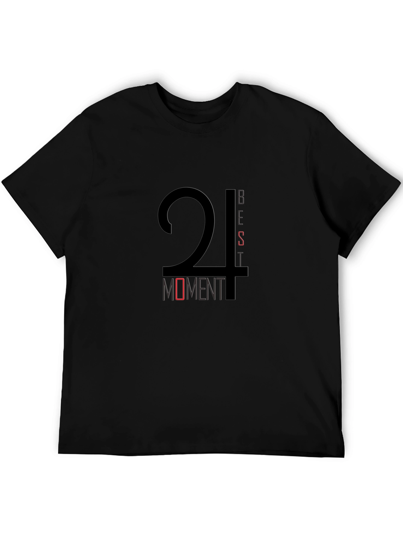 Best Moment Graphic Tee - Mens Black T-Shirt